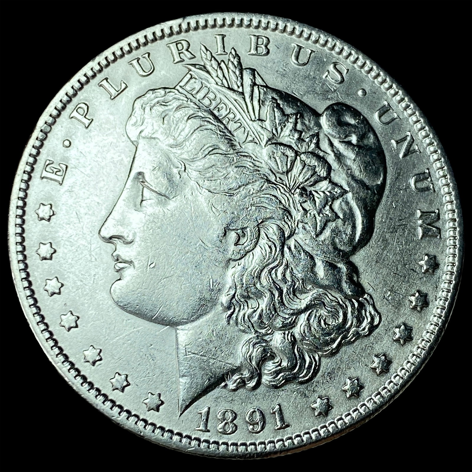 1891-O Silver Morgan Dollar CLOSELY UNCIRCULATED
