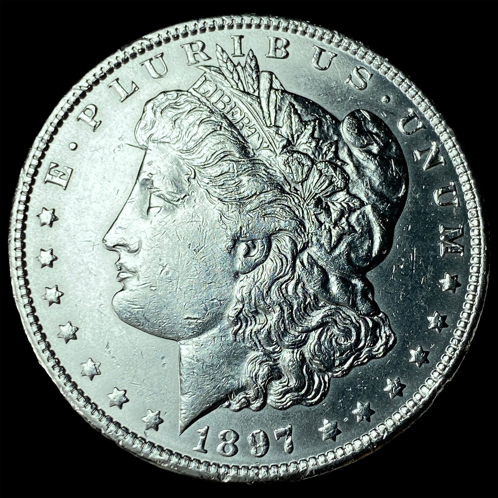 1897-O Silver Morgan Dollar UNCIRCULATED: 1897-O Silver Morgan Dollar UNCIRCULATED