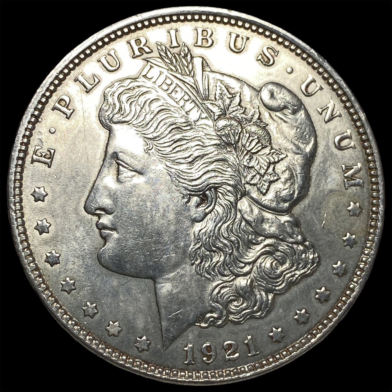 1921 Silver Morgan Dollar UNCIRCULATED: 1921 Silver Morgan Dollar UNCIRCULATED