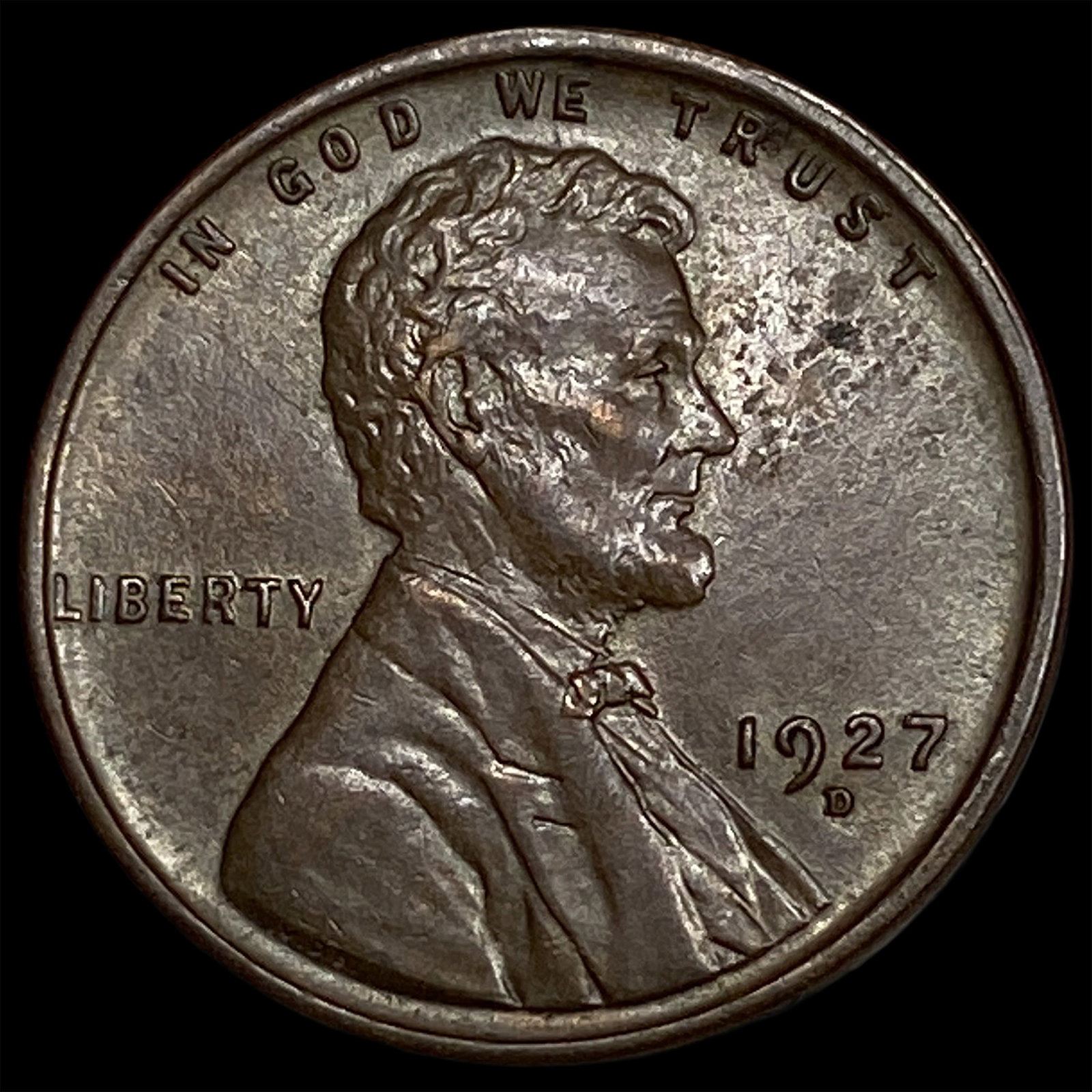 1927-D Lincoln Wheat Cent GEM BU