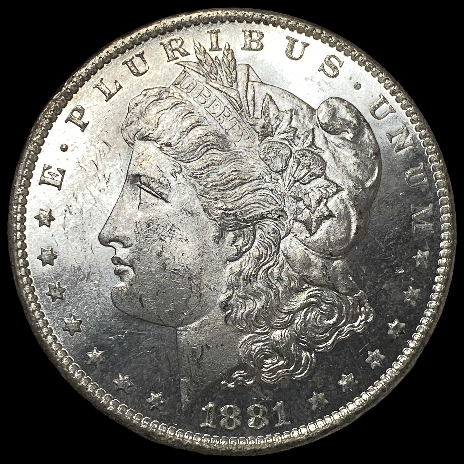 1881-O Silver Morgan Dollar CHOICE BU: 1881-O Silver Morgan Dollar CHOICE BU