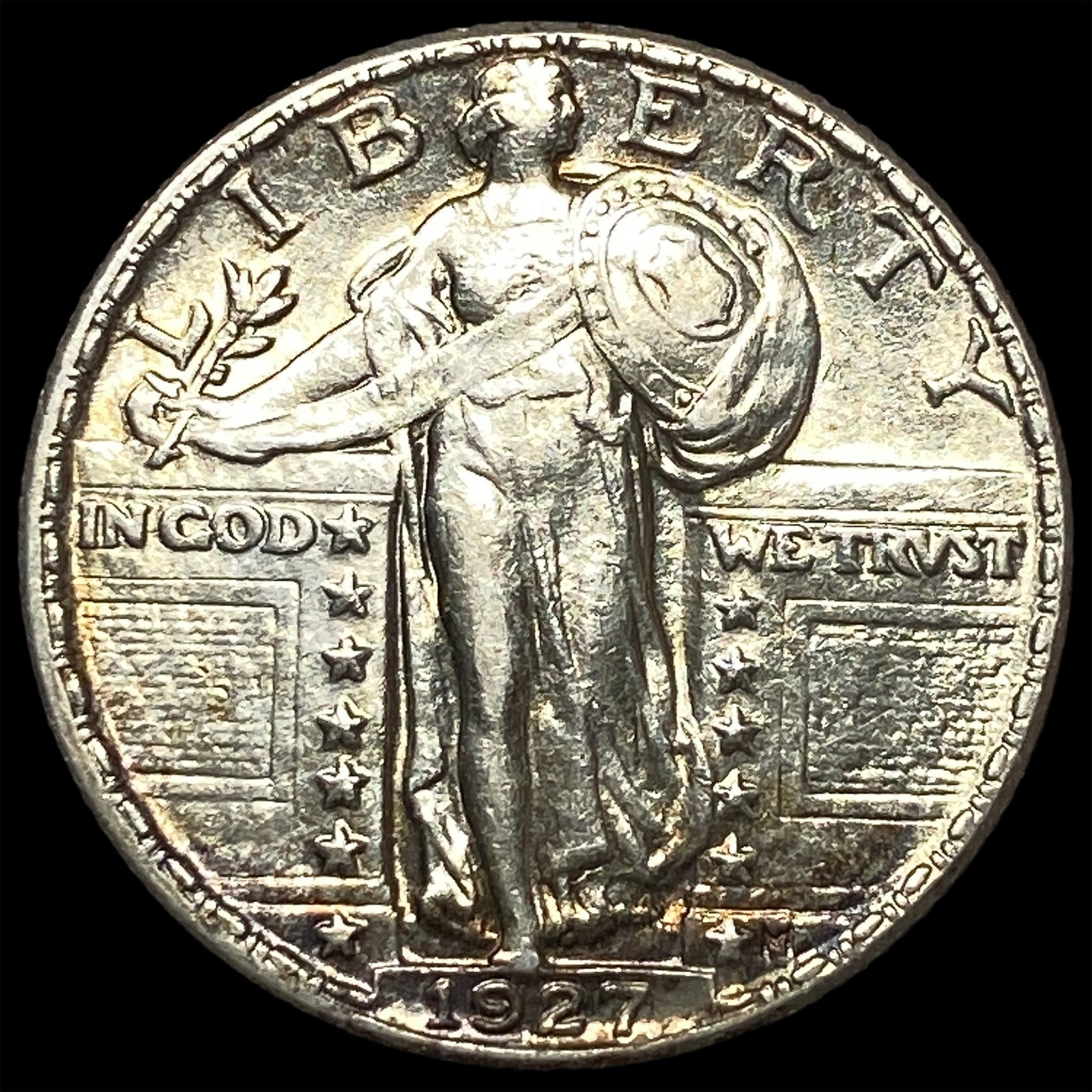 1927 Standing Liberty Silver Quarter UNCIRCULATED