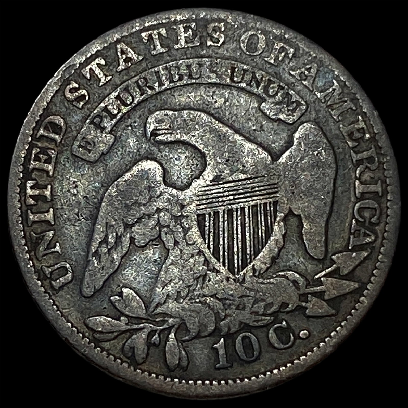 1835 Capped Bust Dime NEARLY UNCIRCULATED - 2