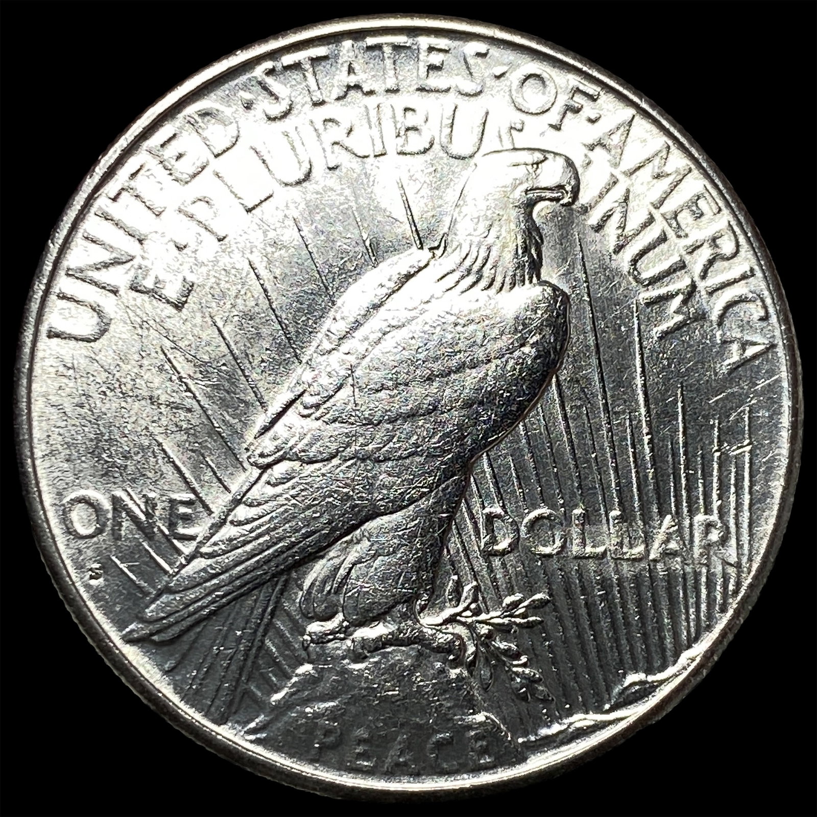 1928-S Silver Peace Dollar CLOSELY UNCIRCULATED - 2
