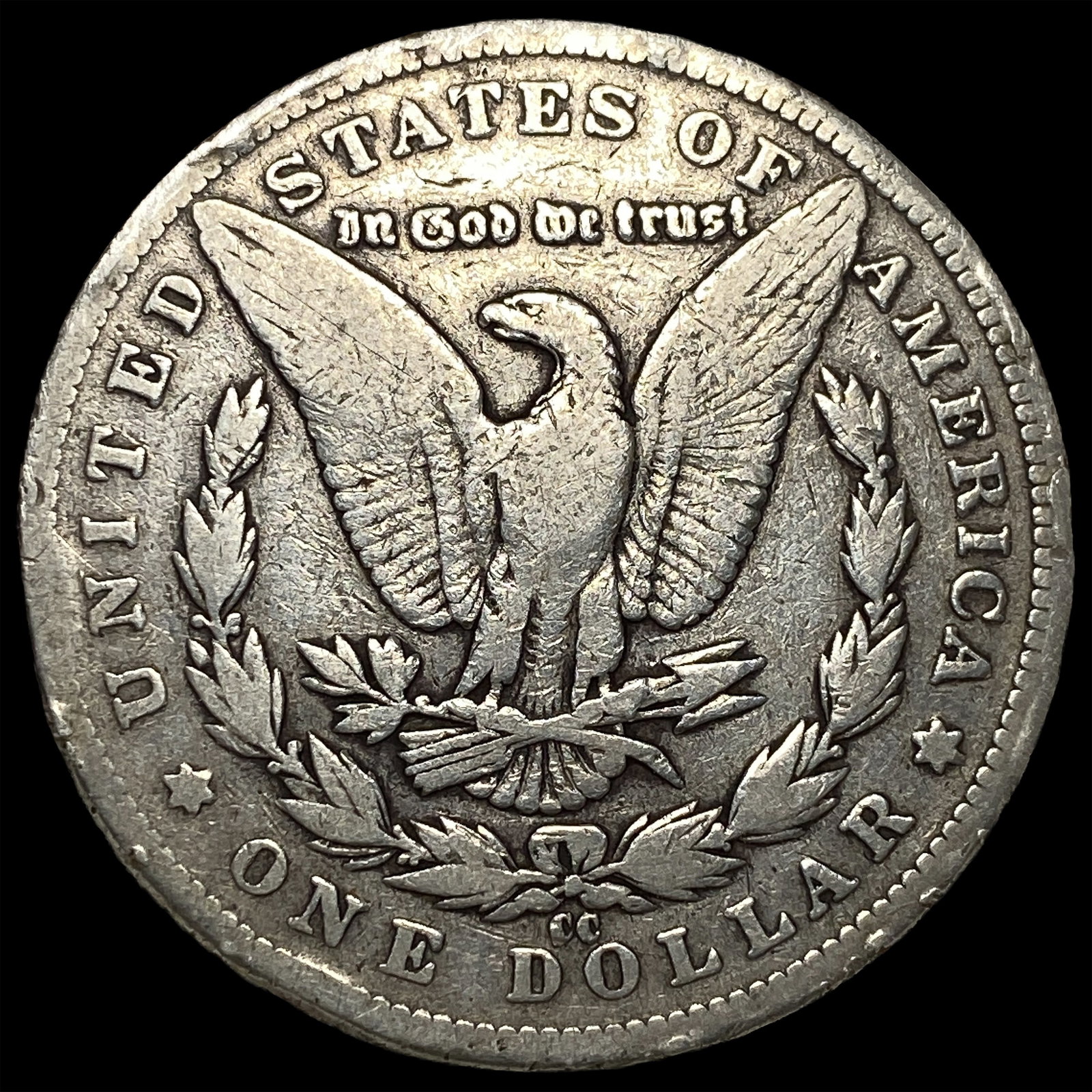 1889-CC Silver Morgan Dollar LIGHTLY CIRCULATED - 2