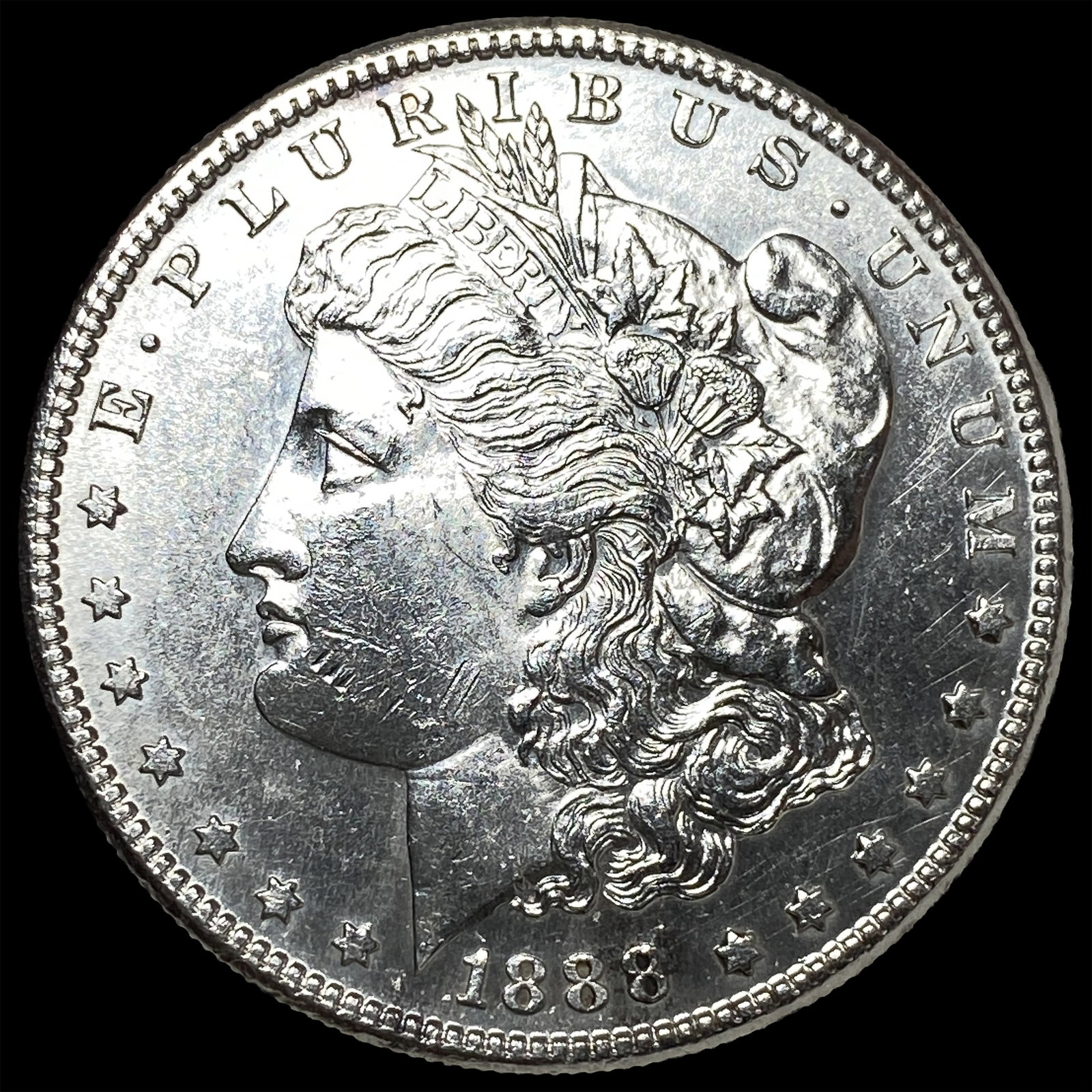 1888-S Morgan Silver Dollar CHOICE BU: 1888-S Morgan Silver Dollar CHOICE BU