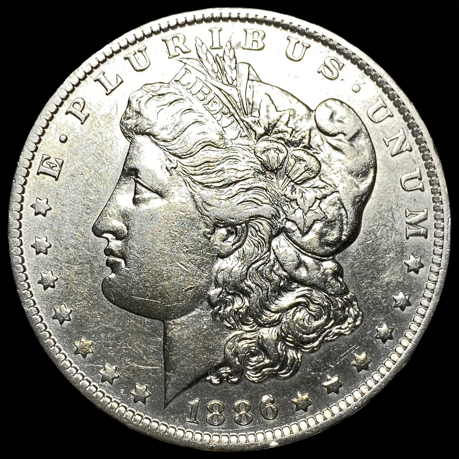 1886-O Silver Morgan Dollar CHOICE AU: 1886-O Silver Morgan Dollar CHOICE AU