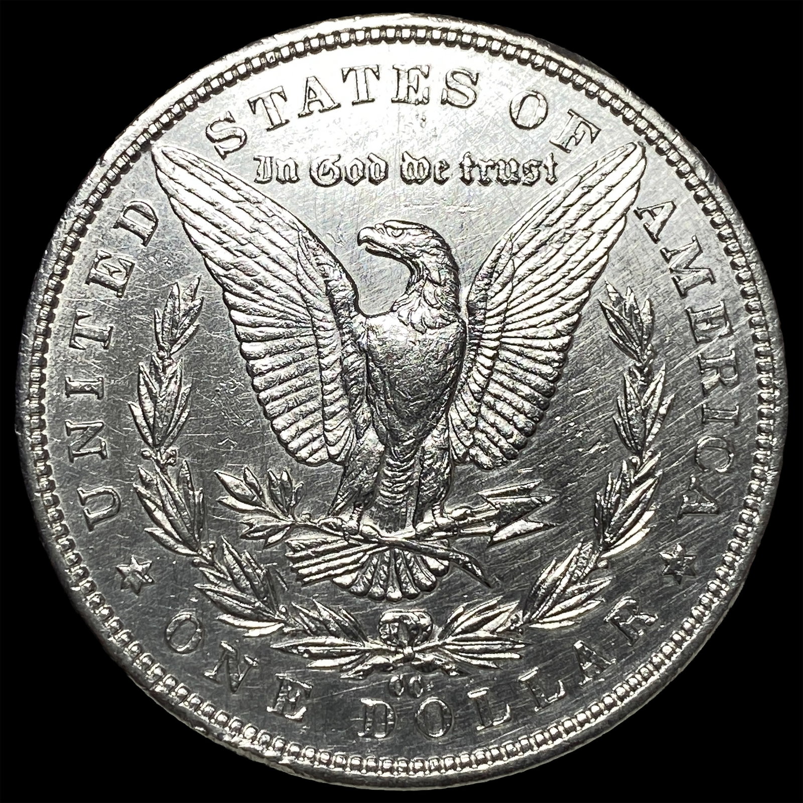 1890-CC Morgan Silver Dollar CLOSELY UNCIRCULATED - 2