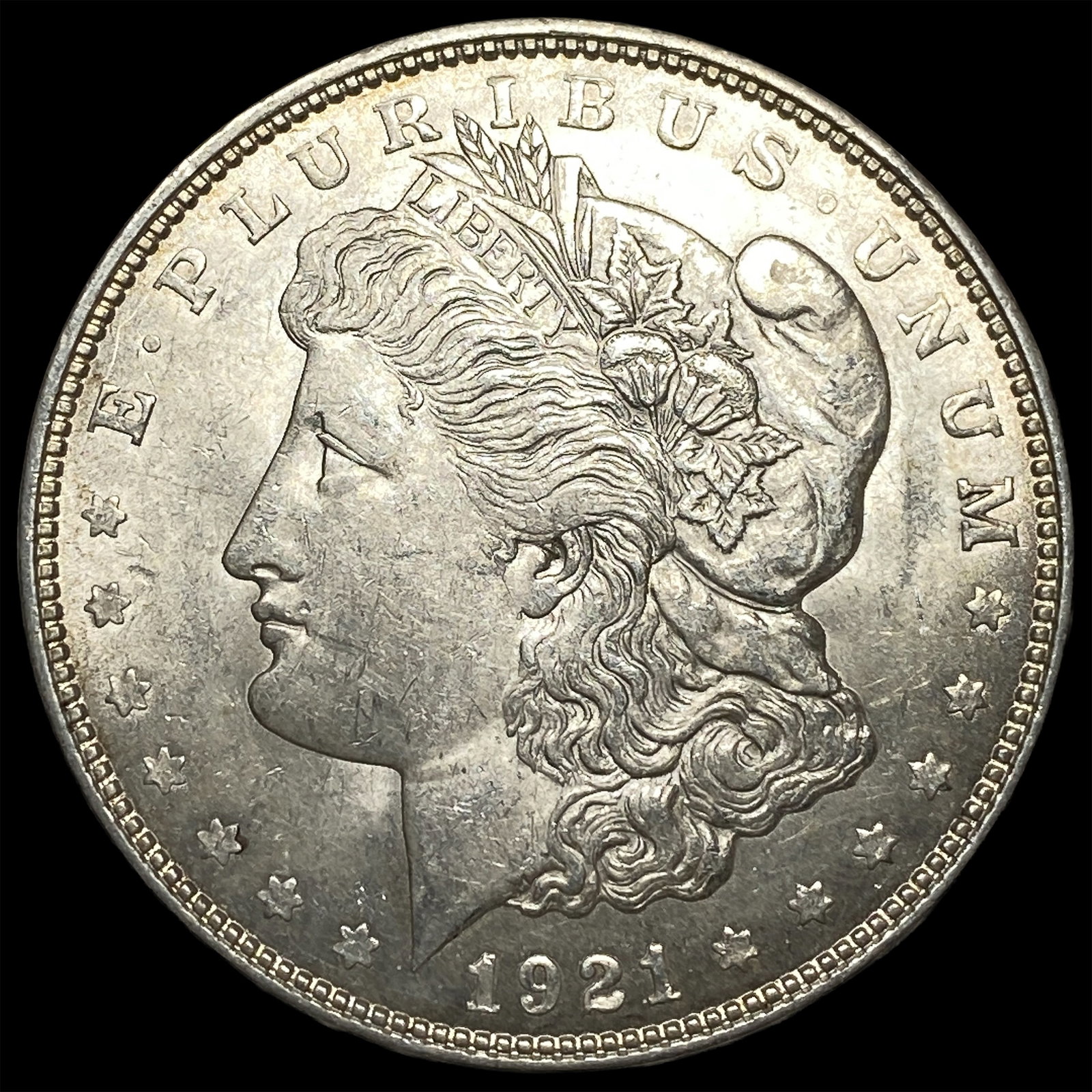 1921-D Silver Morgan Dollar UNCIRCULATED: 1921-D Silver Morgan Dollar UNCIRCULATED