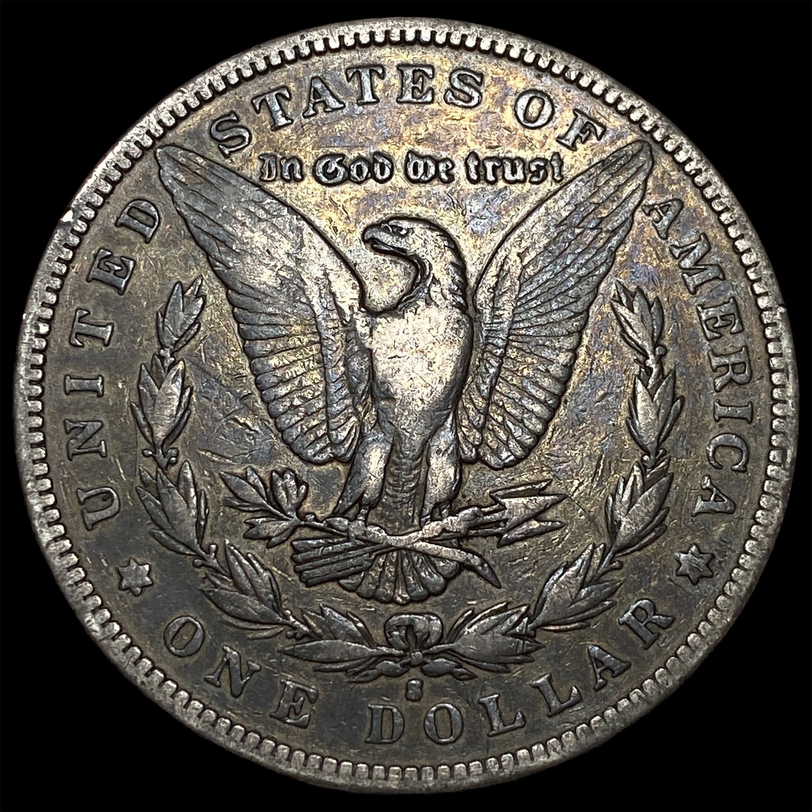 1892-S Silver Morgan Dollar LIGHTLY CIRCULATED - 2