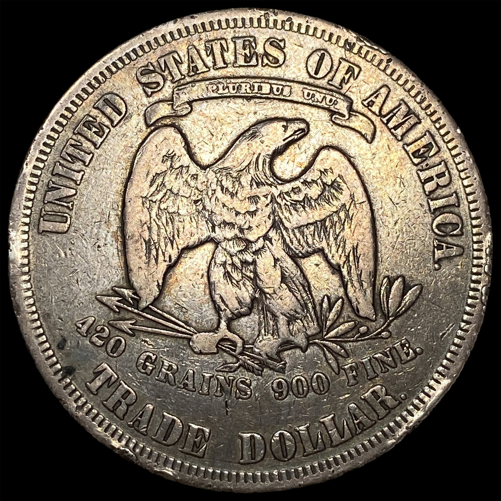 1877 Silver Trade Dollar LIGHTLY CIRCULATED - 2