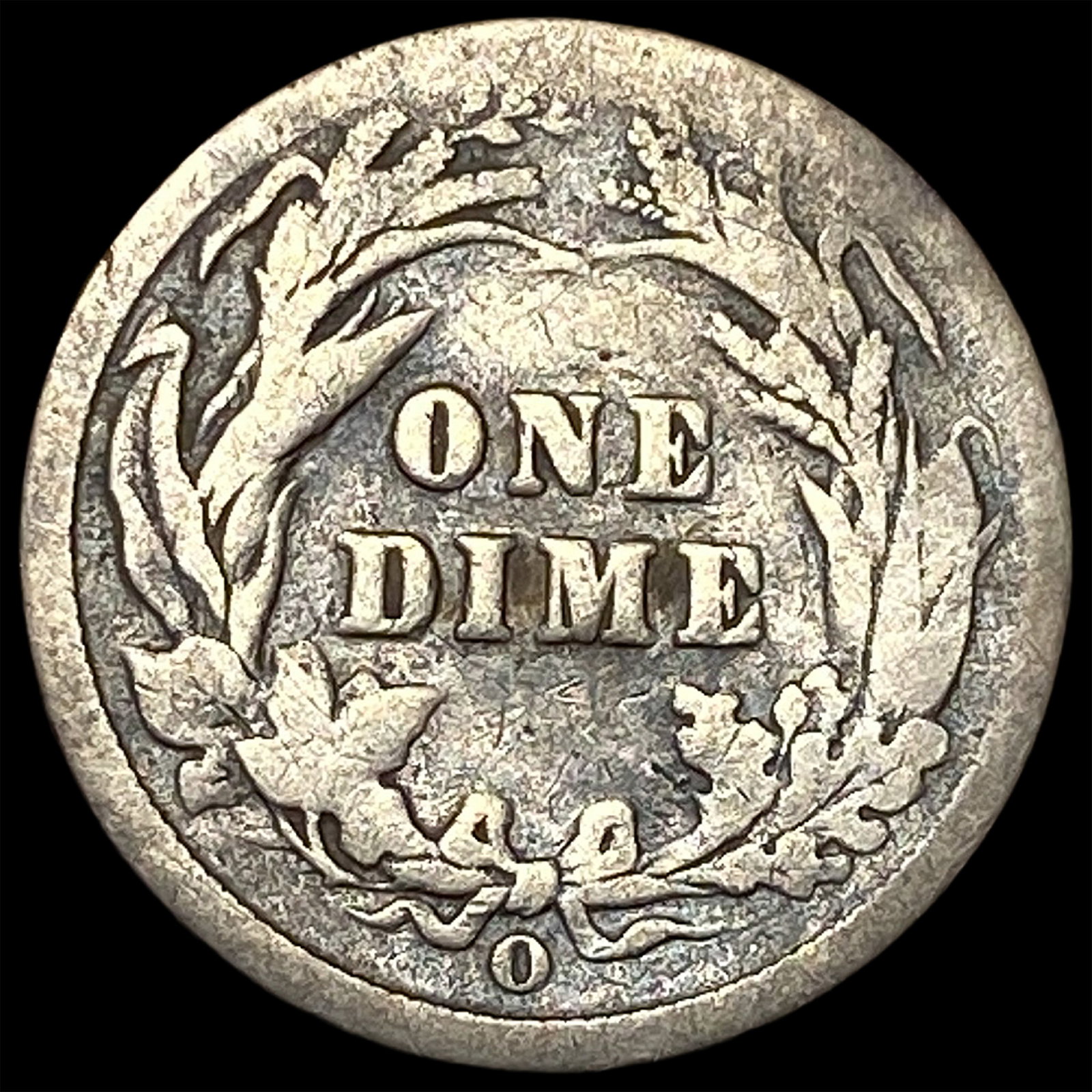 1897-O Silver Barber Dime NICELY CIRCULATED - 2