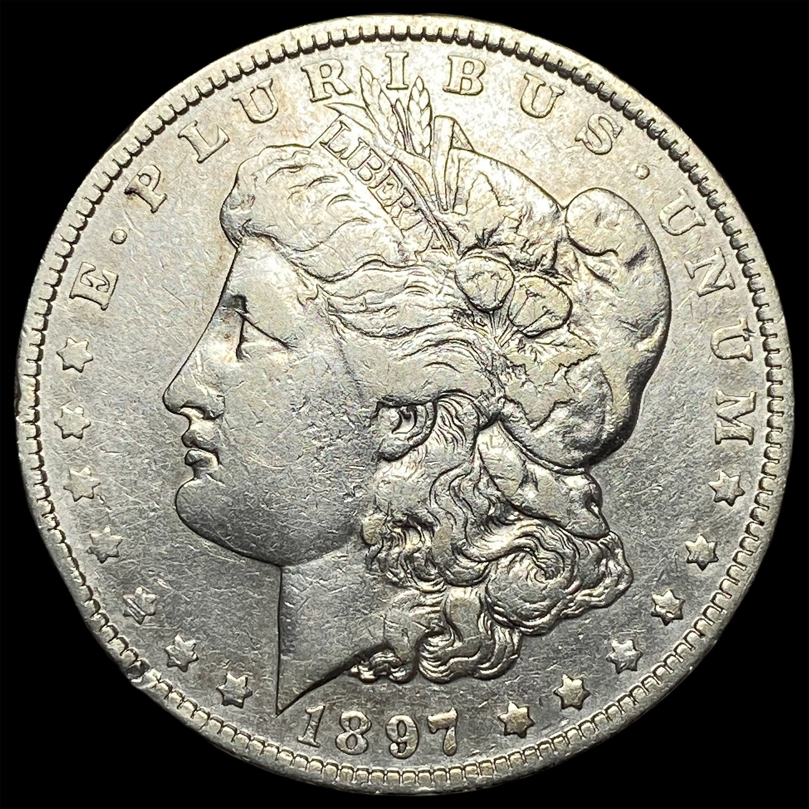 1897-O Silver Morgan Dollar CLOSELY UNCIRCULATED: 1897-O Silver Morgan Dollar CLOSELY UNCIRCULATED