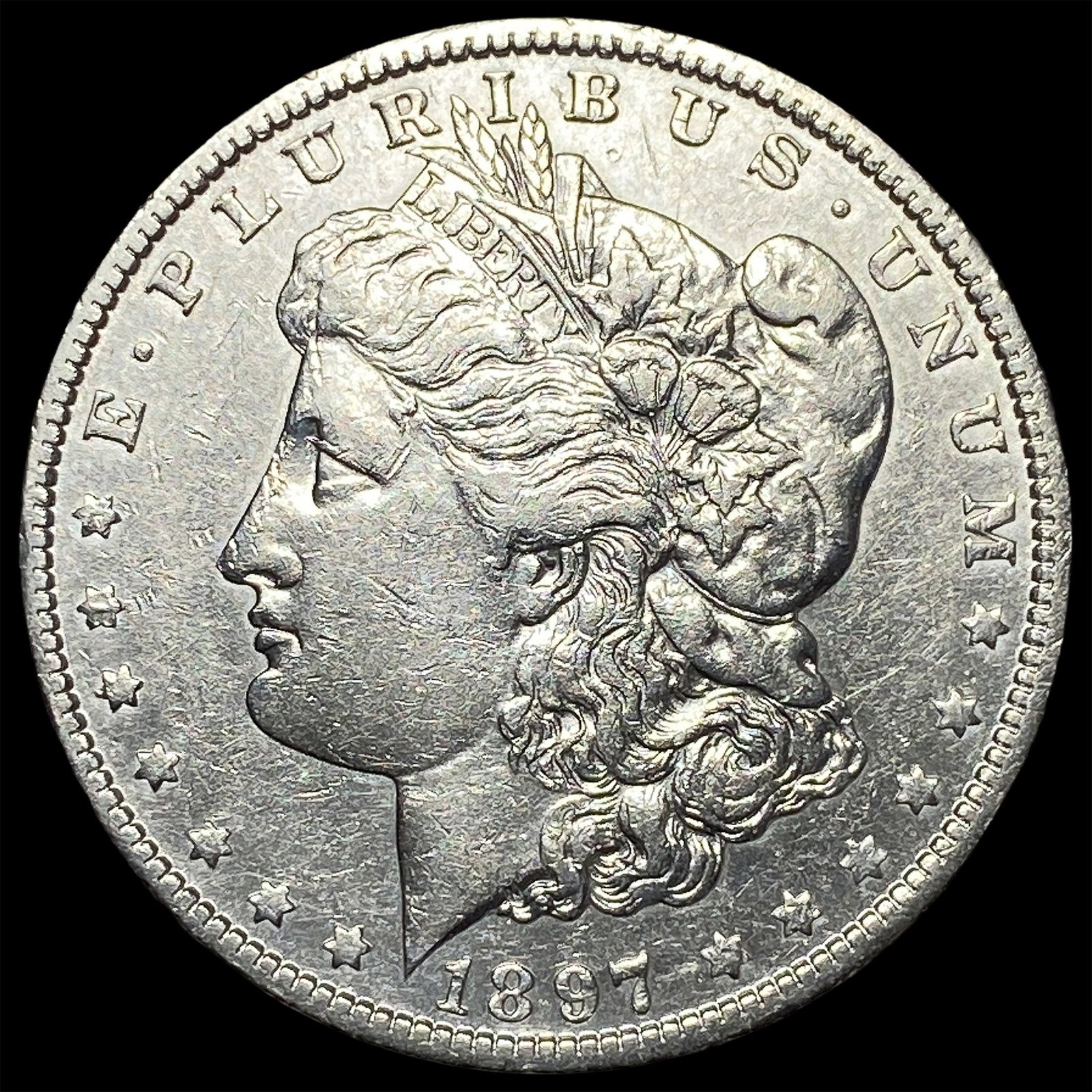 1897-O Silver Morgan Dollar CLOSELY UNCIRCULATED: 1897-O Silver Morgan Dollar CLOSELY UNCIRCULATED