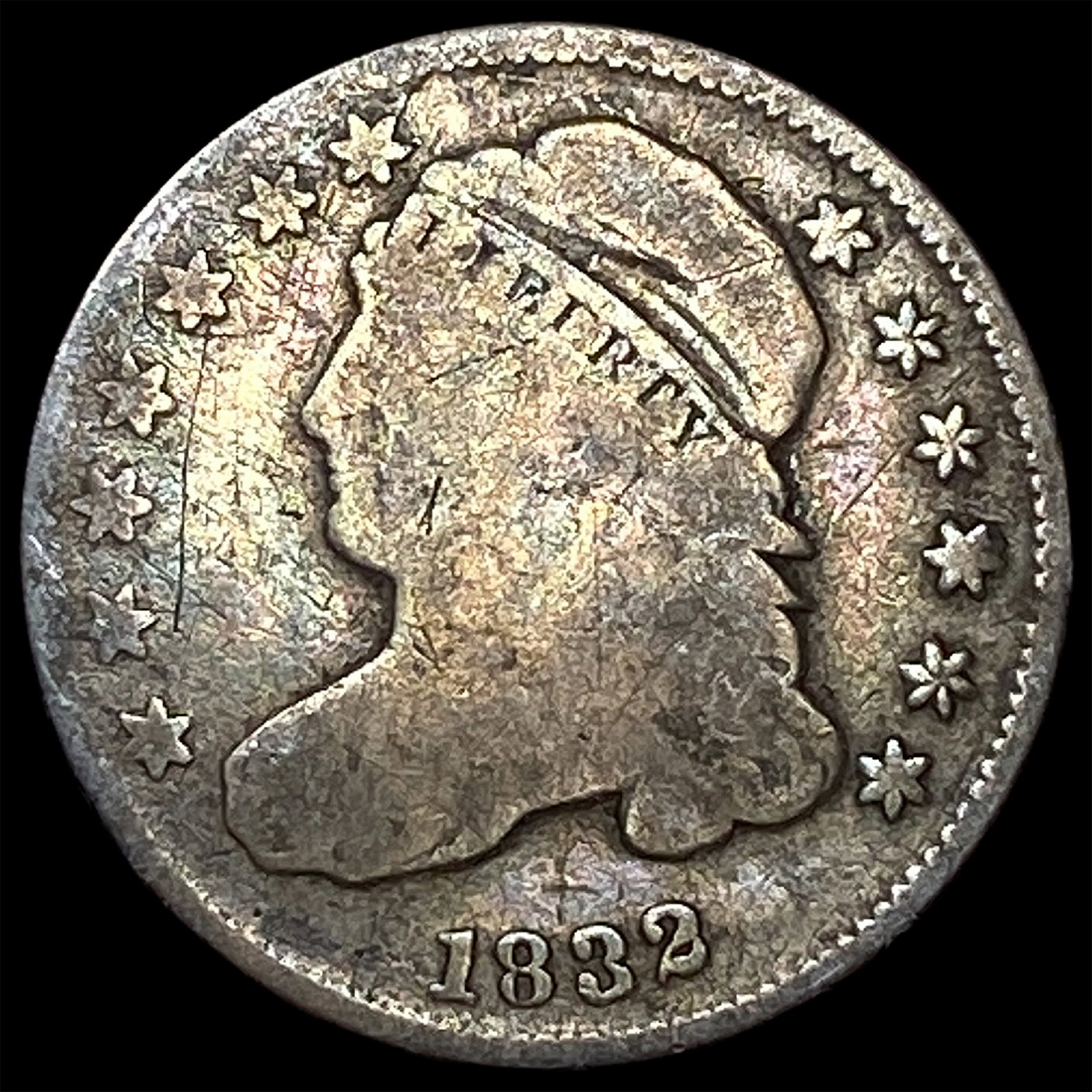 1832 Capped Bust Dime LIGHTLY CIRCULATED: 1832 Capped Bust Dime LIGHTLY CIRCULATED