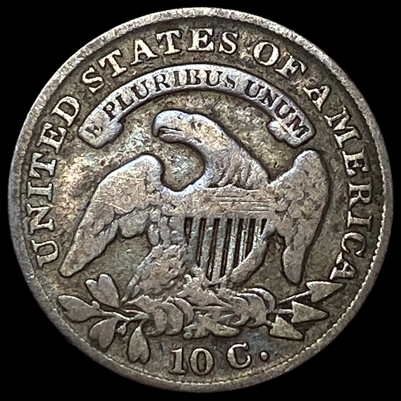 1832 Capped Bust Dime LIGHTLY CIRCULATED - 2