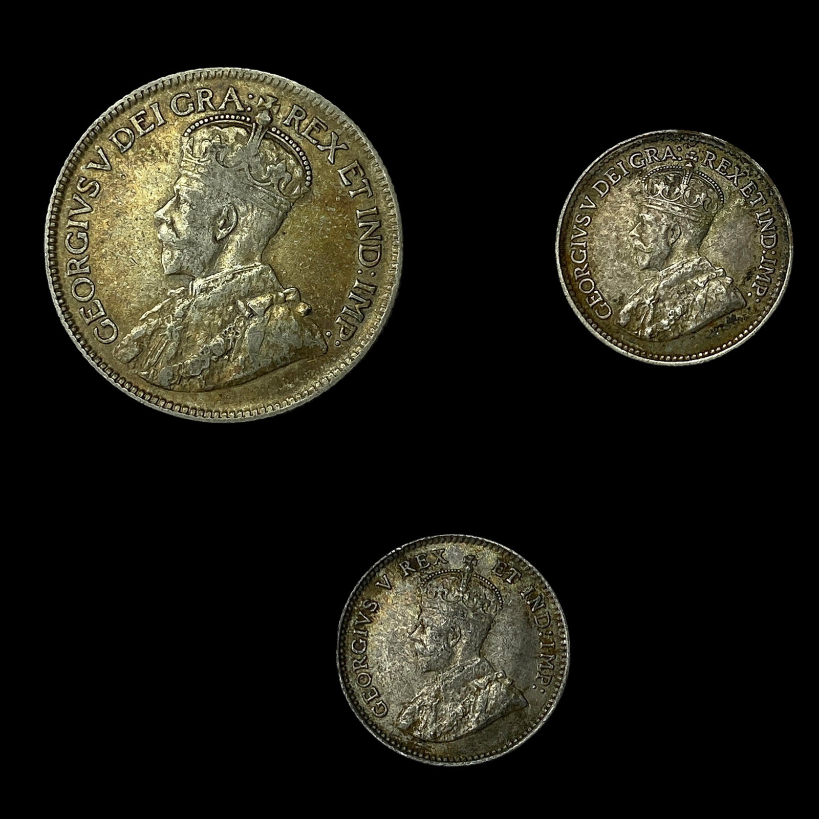 [3]1911-1936 Canada Silver 5 & 25 Cents CLOSELY UNCIRCULATED: [3]1911-1936 Canada Silver 5 & 25 Cents CLOSELY UNCIRCULATED