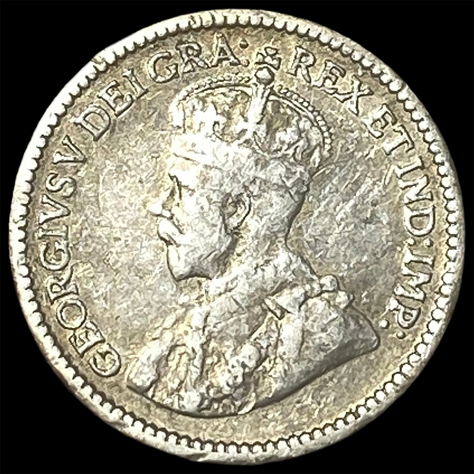 1913 Canada Silver 5 Cents: 1913 Canada Silver 5 Cents