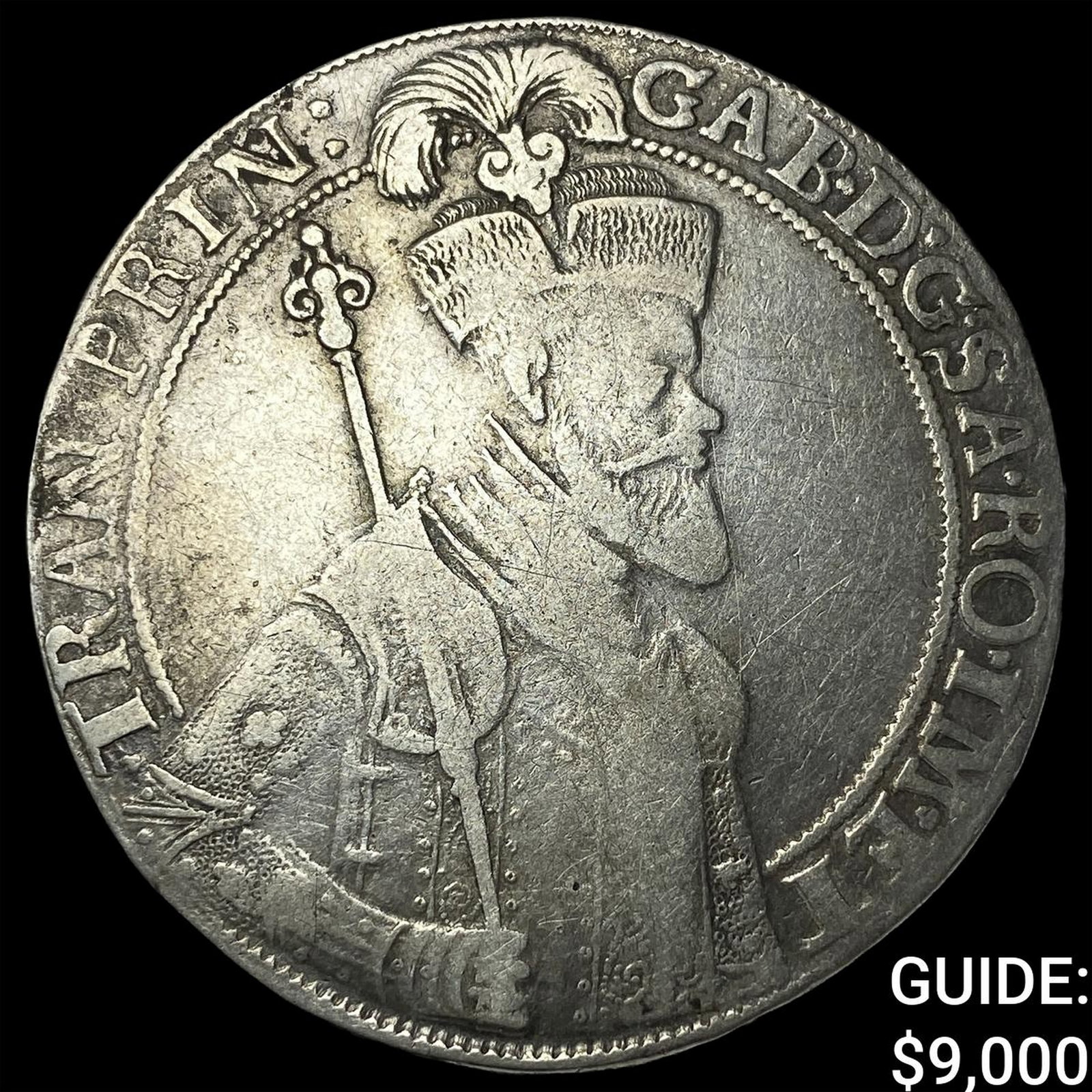 1629 Austraian Silver 1 Thaler: 1629 Austraian Silver 1 Thaler