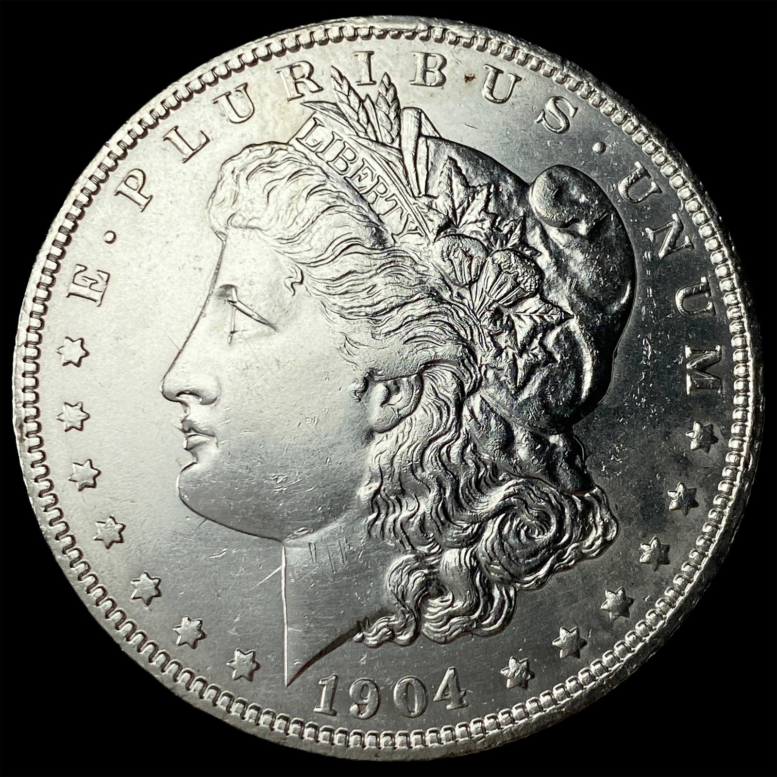1904-O Silver Morgan Dollar UNCIRCULATED: 1904-O Silver Morgan Dollar UNCIRCULATED