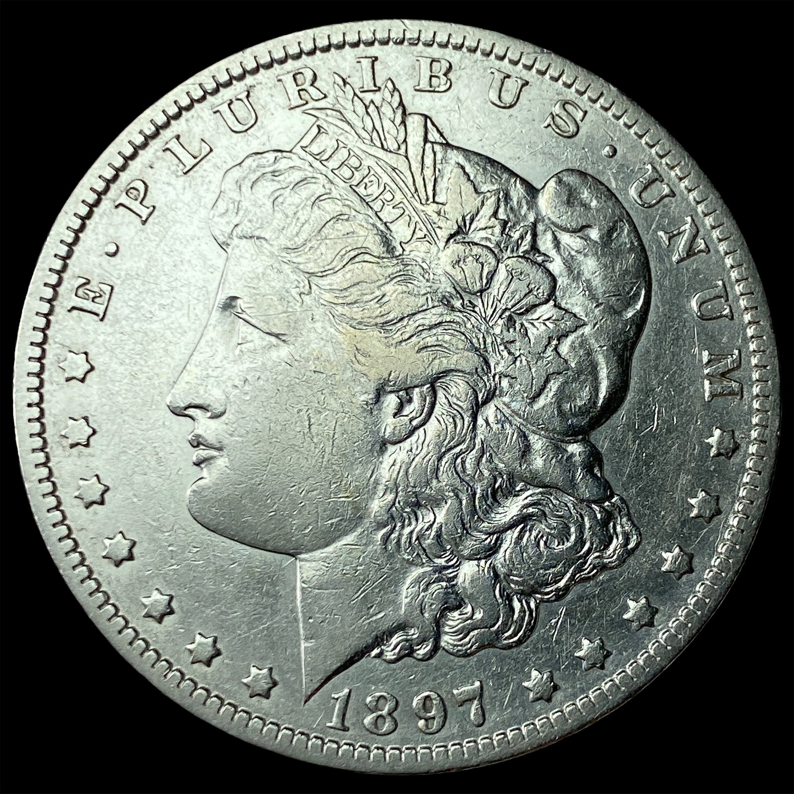 1897-O Silver Morgan Dollar CLOSELY UNCIRCULATED: 1897-O Silver Morgan Dollar CLOSELY UNCIRCULATED