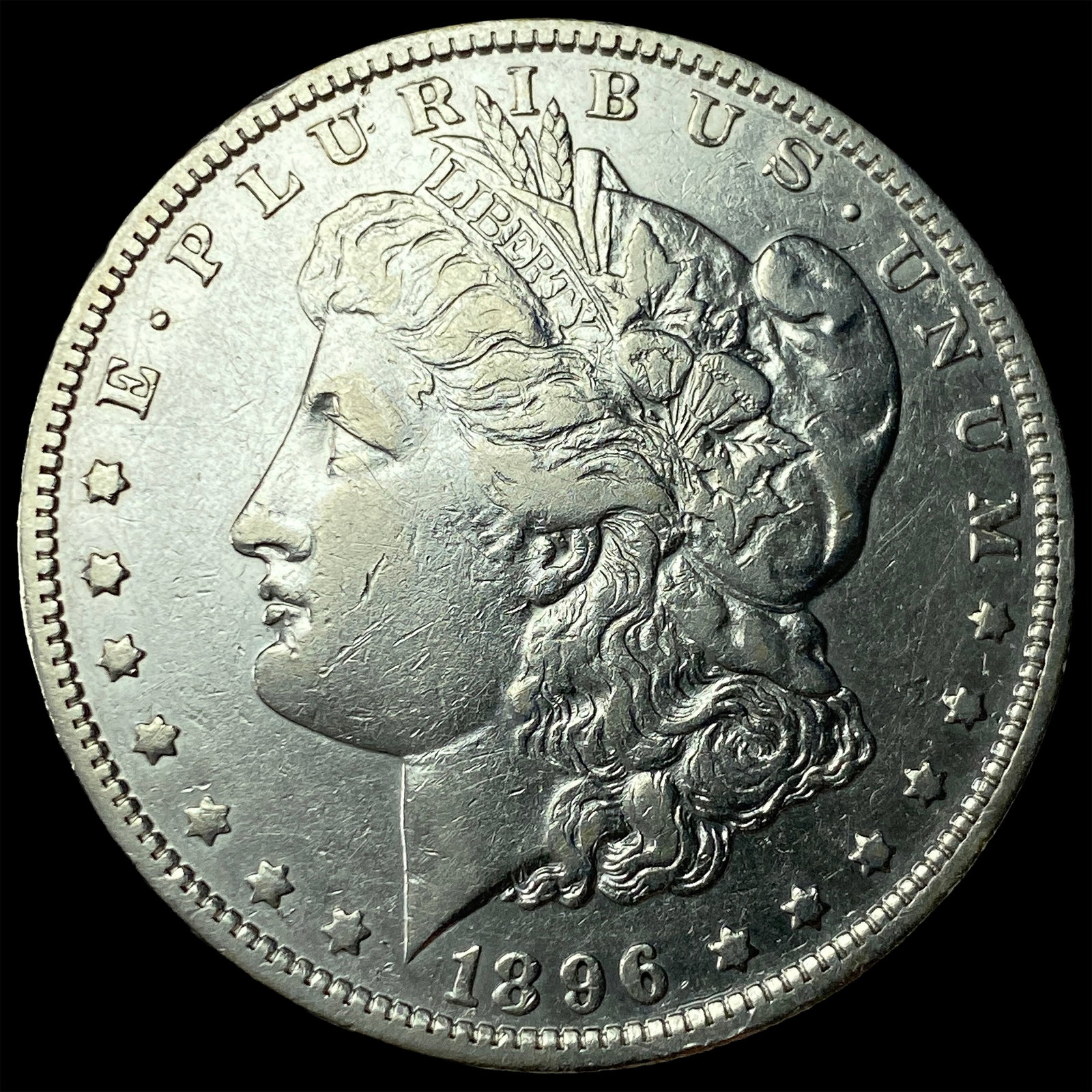 1896-O Silver Morgan Dollar NICELY CIRCULATED: 1896-O Silver Morgan Dollar NICELY CIRCULATED