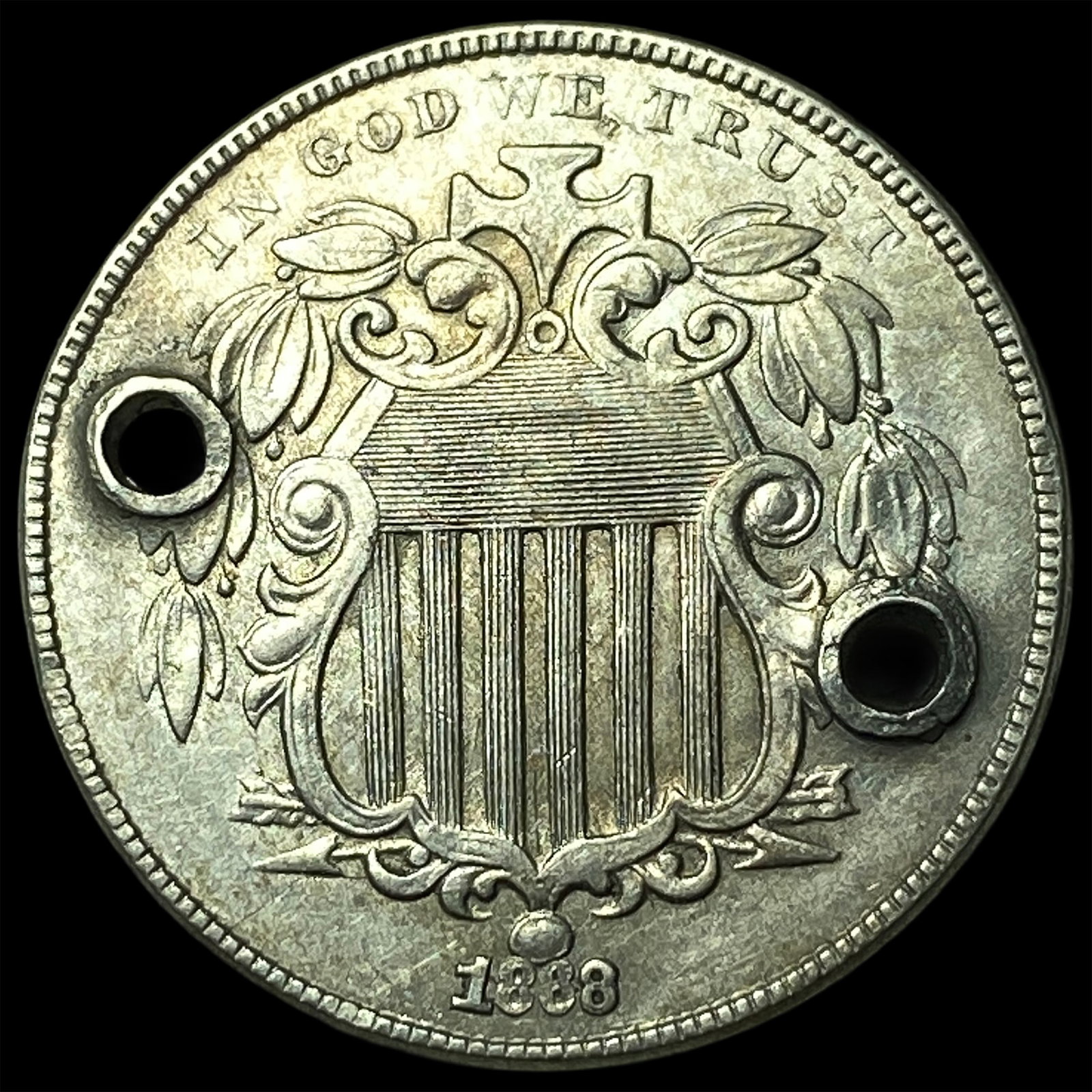 1888 Shield Nickel HIGH GRADE: 1888 Shield Nickel HIGH GRADE