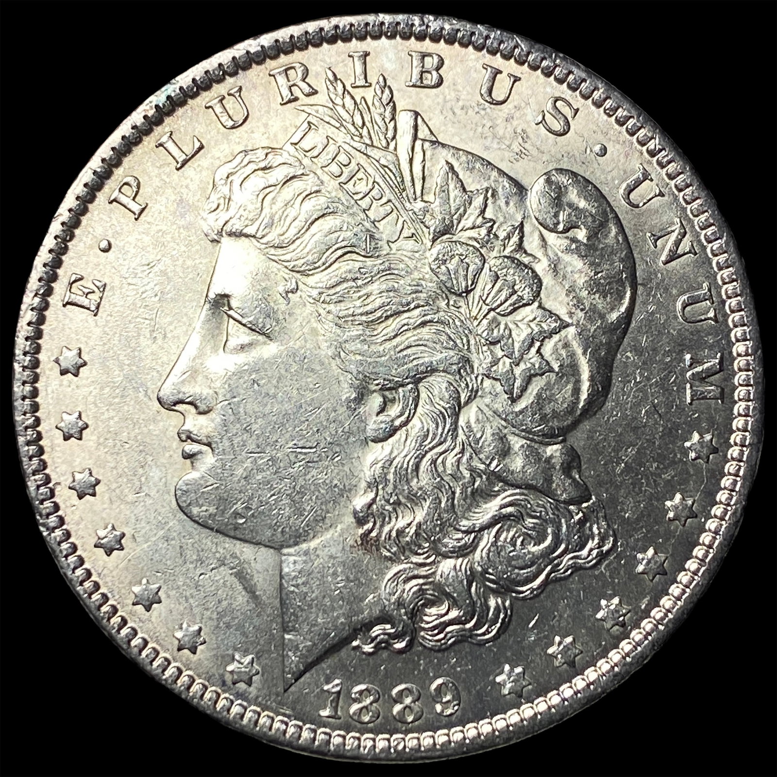 1889 Silver Morgan Dollar UNCIRCULATED: 1889 Silver Morgan Dollar UNCIRCULATED