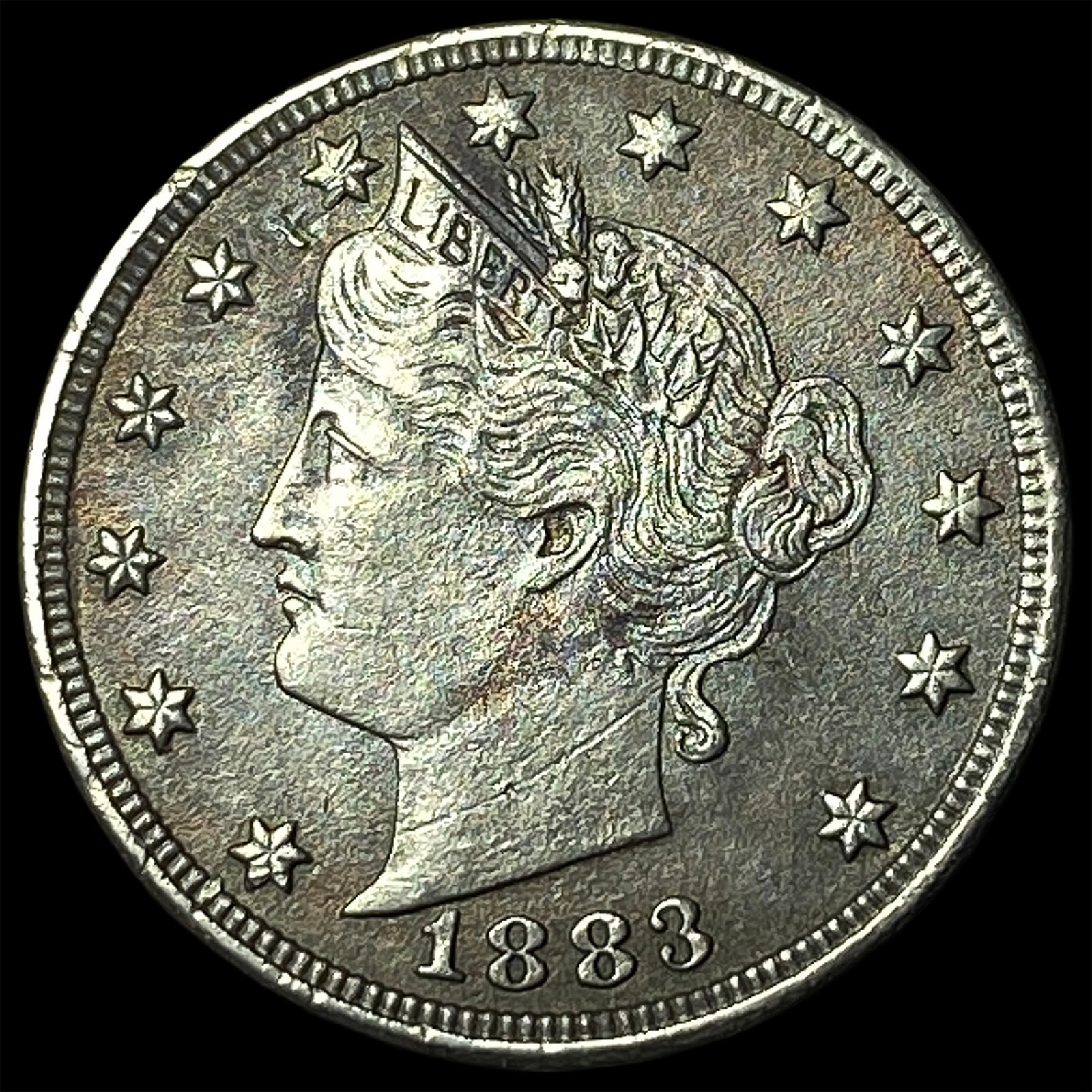 1883 Liberty Head Nickel LIGHTLY CIRCULATED