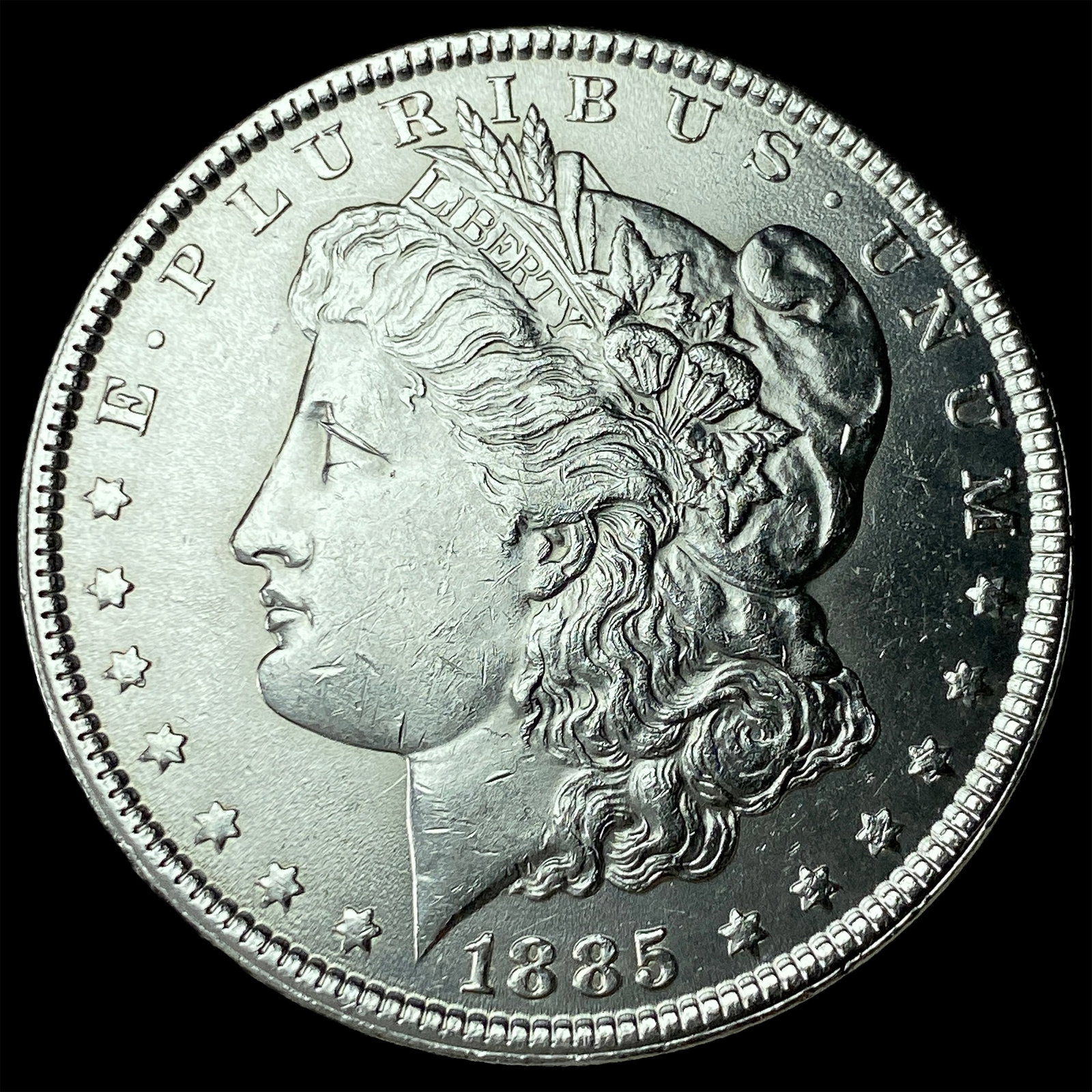 1885 Morgan Silver Dollar UNCIRCULATED: 1885 Morgan Silver Dollar UNCIRCULATED