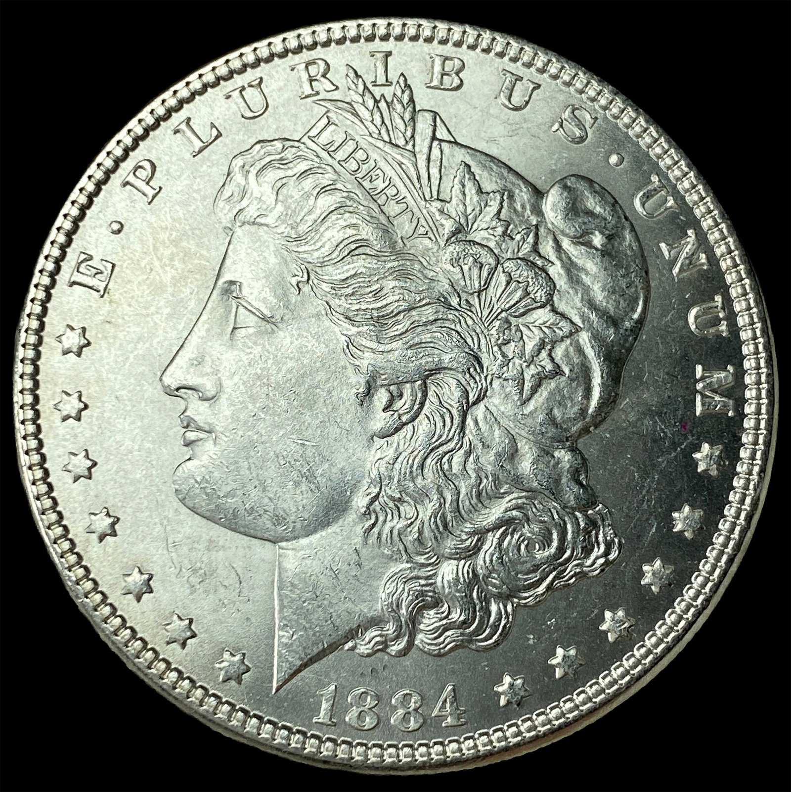 1884 Morgan Silver Dollar UNCIRCULATED: 1884 Morgan Silver Dollar UNCIRCULATED