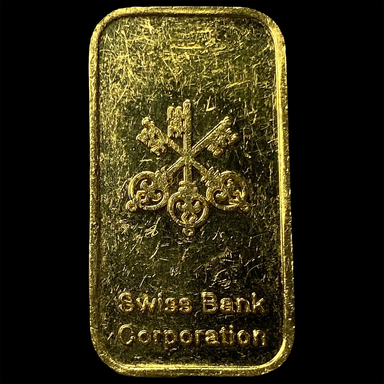 Swiss Bank Corporation 1/3oz Gold Bar .9999 HIGH GRADE: Swiss Bank Corporation 1/3oz Gold Bar .9999 HIGH GRADE