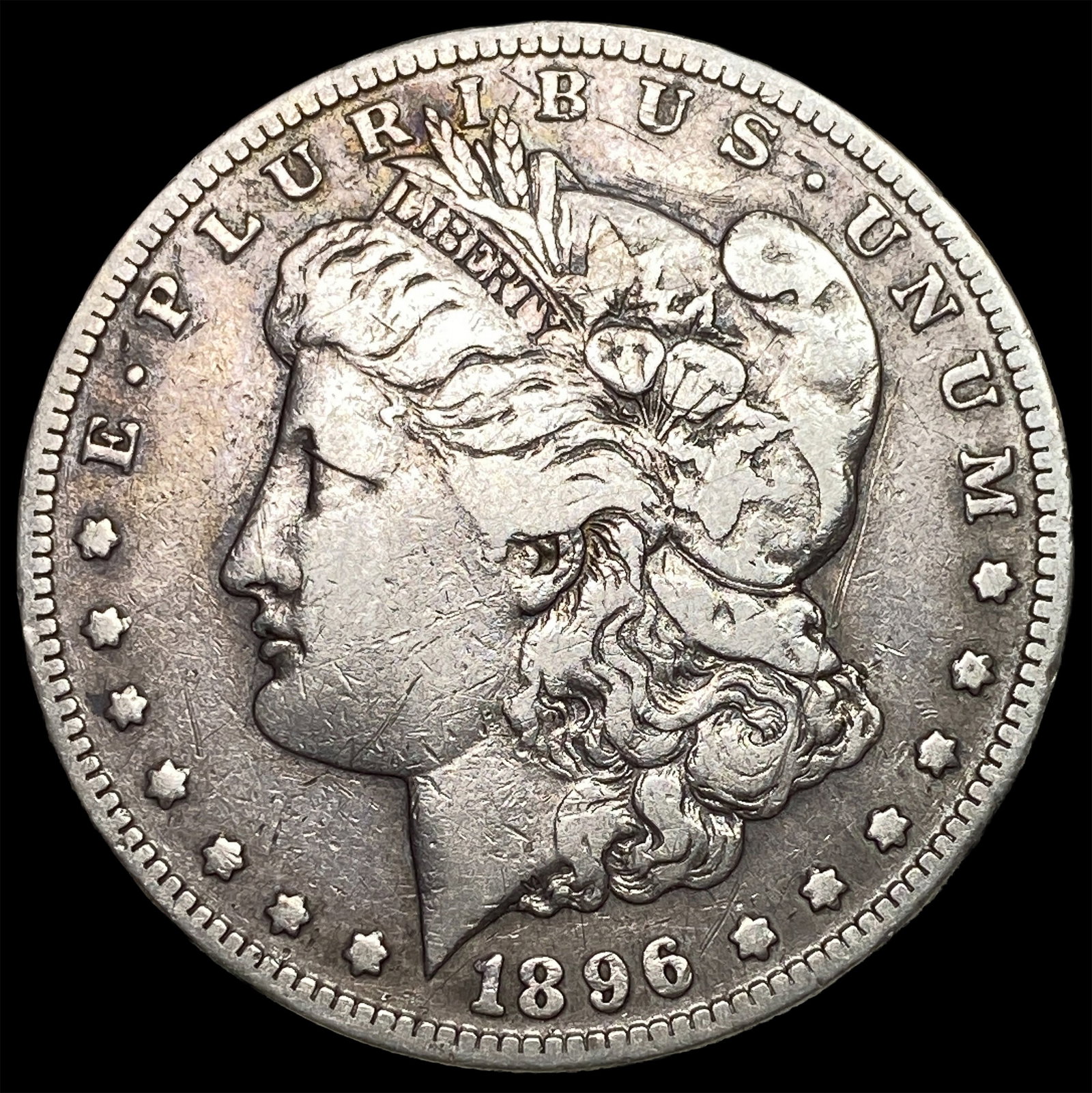 1896-S Silver Morgan Dollar LIGHTLY CIRCULATED: 1896-S Silver Morgan Dollar LIGHTLY CIRCULATED