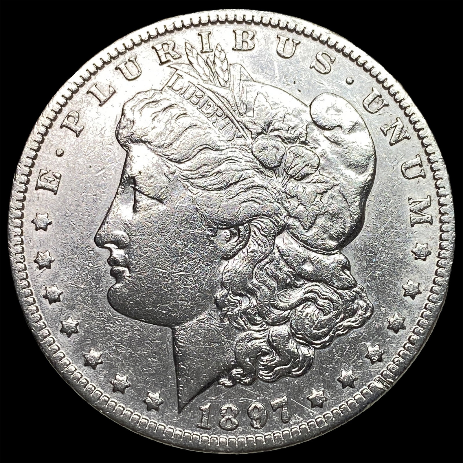 1897-O Silver Morgan Dollar CLOSELY UNCIRCULATED: 1897-O Silver Morgan Dollar CLOSELY UNCIRCULATED