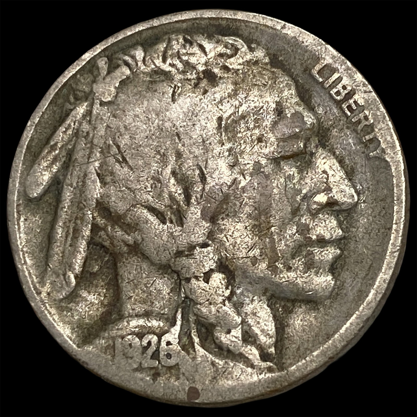 1926-S Buffalo Nickel LIGHTLY CIRCULATED