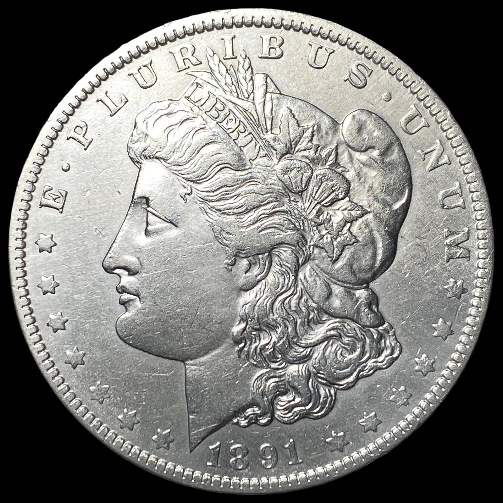 1891-O Silver Morgan Dollar CLOSELY UNCIRCULATED: 1891-O Silver Morgan Dollar CLOSELY UNCIRCULATED