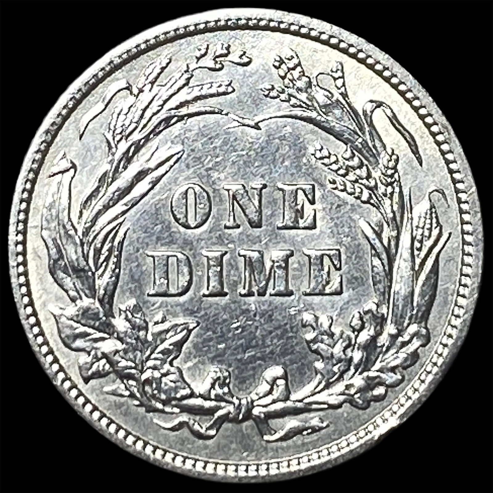 1909 Silver Barber Dime UNCIRCULATED - 2