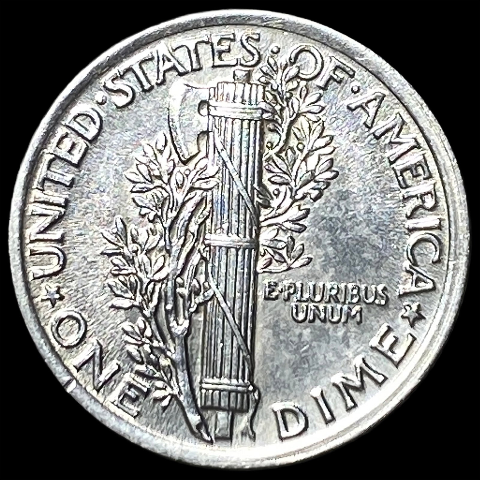1919 Silver Mercury Dime CHOICE BU - 2