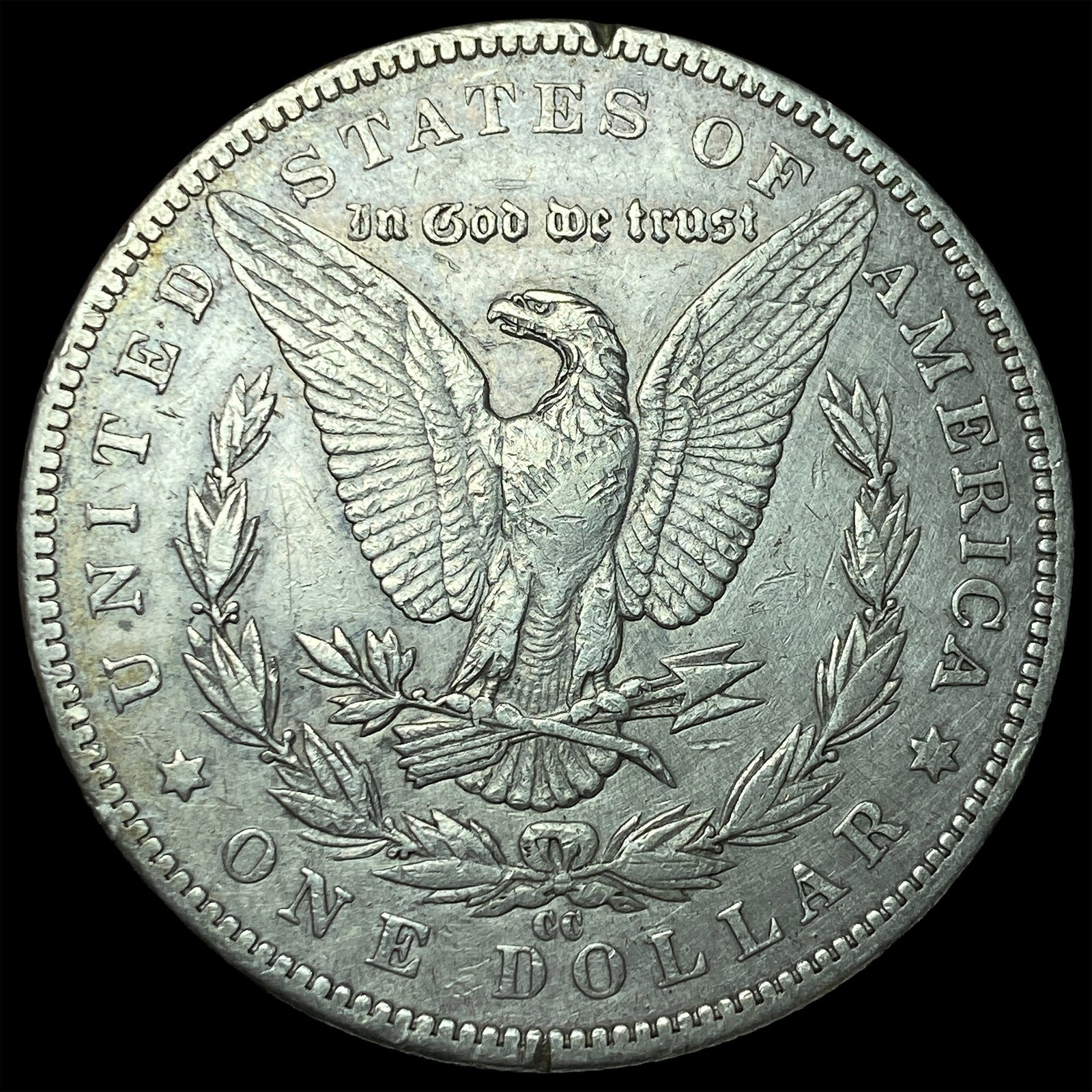 1891-CC Silver Morgan Dollar NEARLY UNCIRCULATED - 2