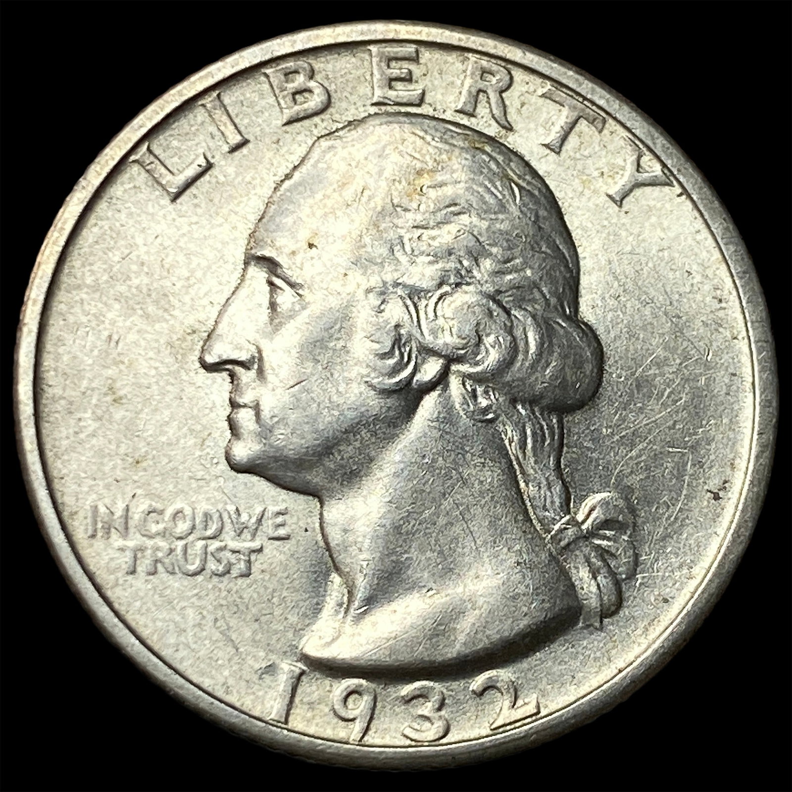 1932-S Silver Washington Quarter UNCIRCULATED: 1932-S Silver Washington Quarter UNCIRCULATED