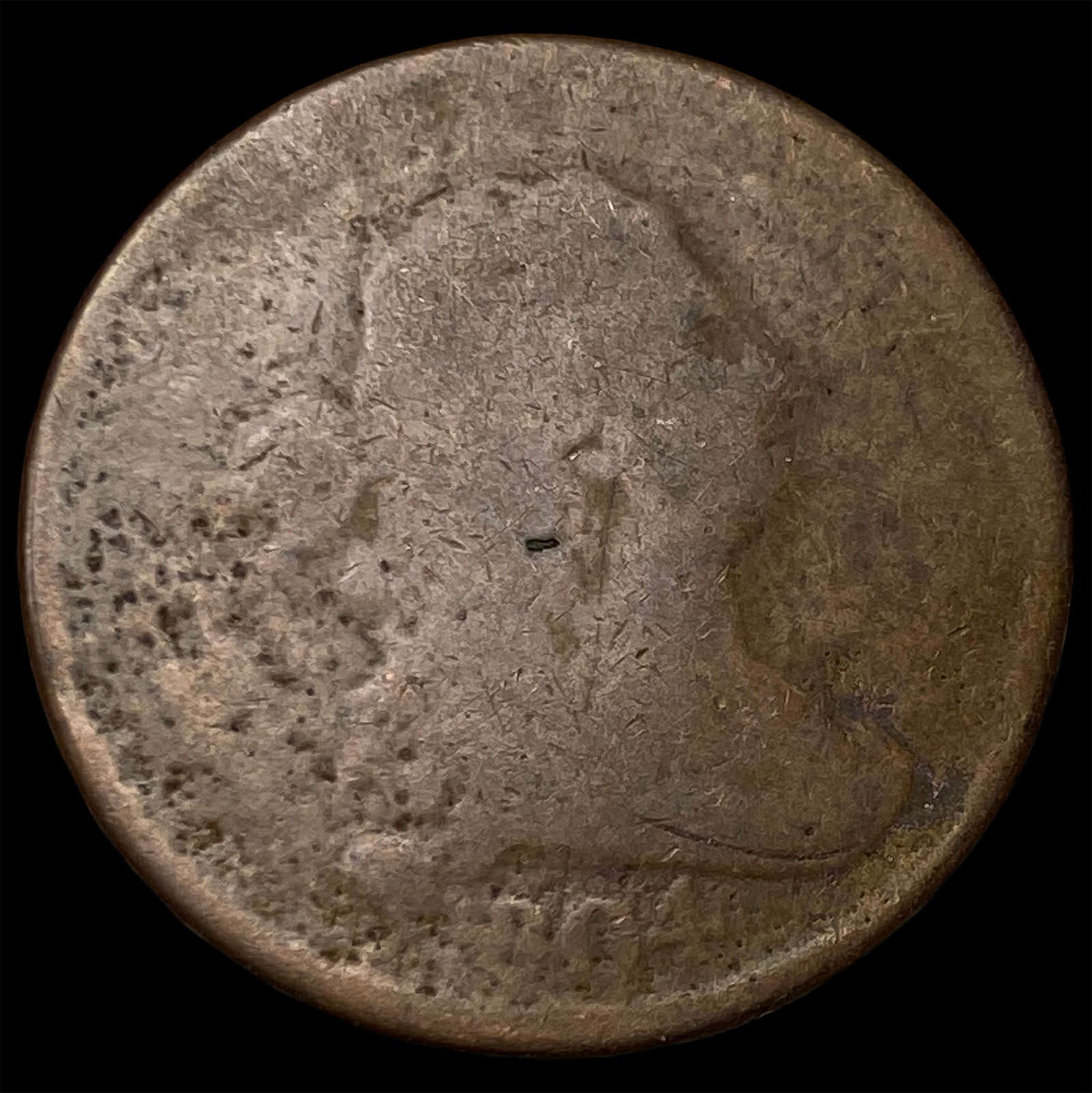 1804 Draped Bust Half Cent NICELY CIRCULATED: 1804 Draped Bust Half Cent NICELY CIRCULATED