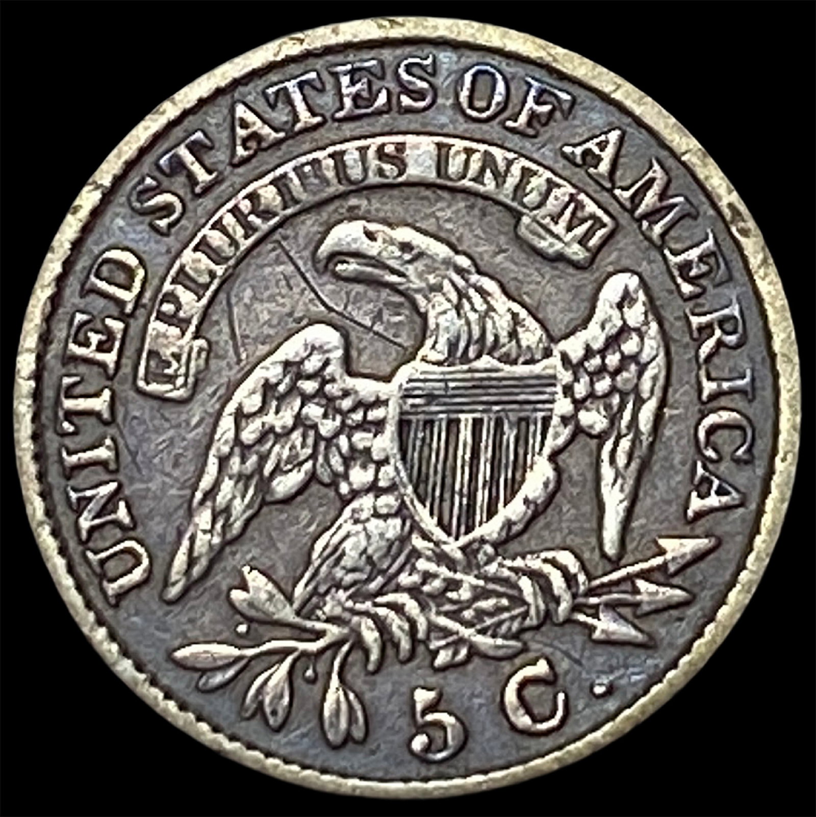 1831 Silver Capped Bust Half Dime NICELY CIRCULATED - 2