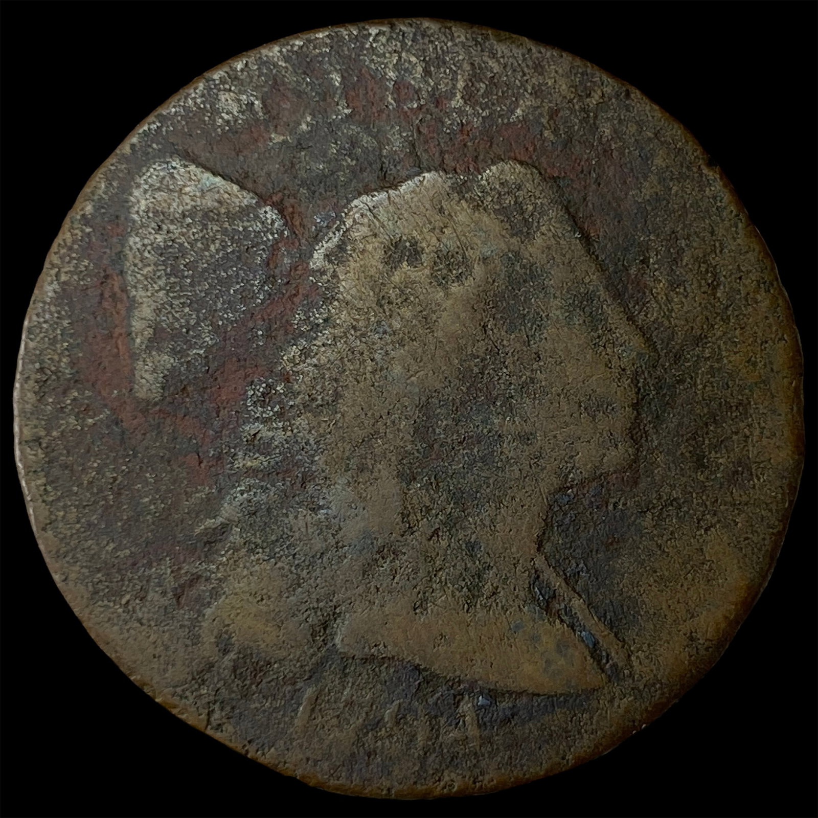 1794 Liberty Cap Large Cent NICELY CIRCULATED: 1794 Liberty Cap Large Cent NICELY CIRCULATED