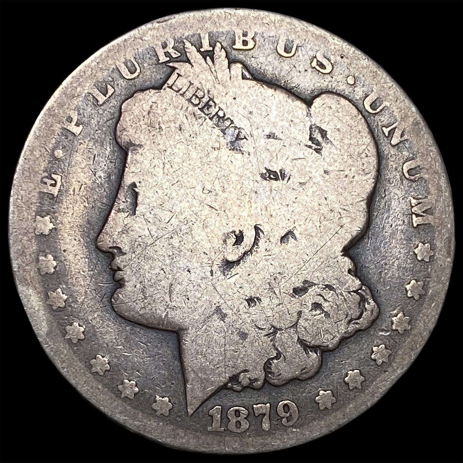 1879-CC Morgan Silver Dollar NICELY CIRCULATED: 1879-CC Morgan Silver Dollar NICELY CIRCULATED