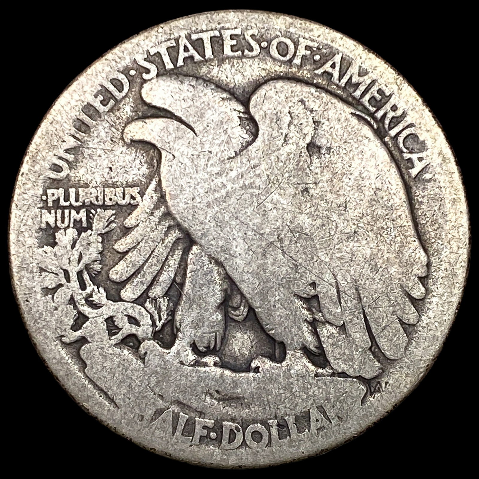 1921 Walking Liberty Half Dollar NICELY CIRCULATED - 2