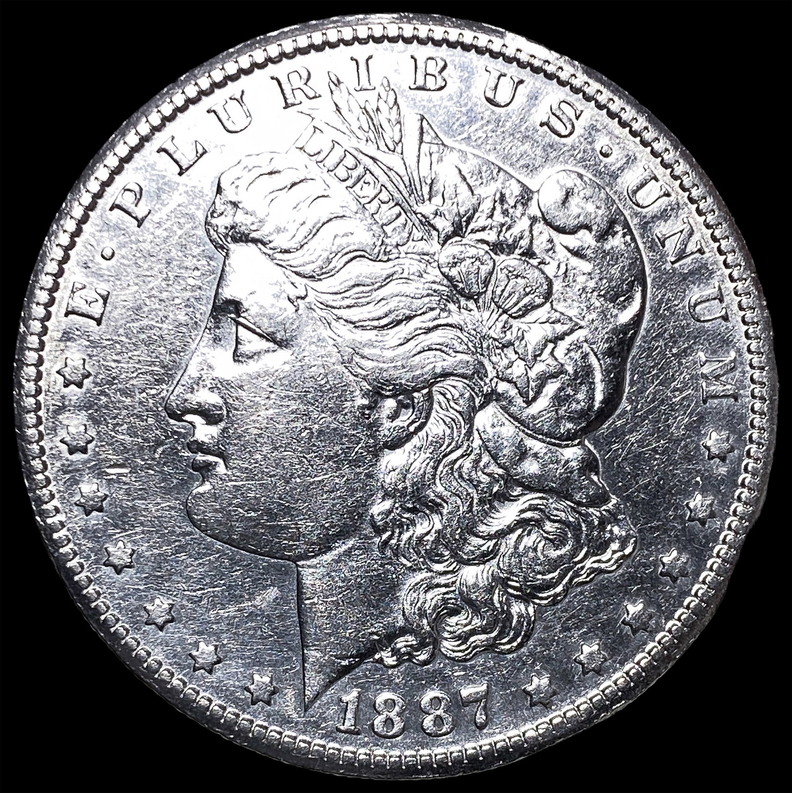1887 Morgan Silver Dollar UNCIRCULATED: 1887 Morgan Silver Dollar UNCIRCULATED