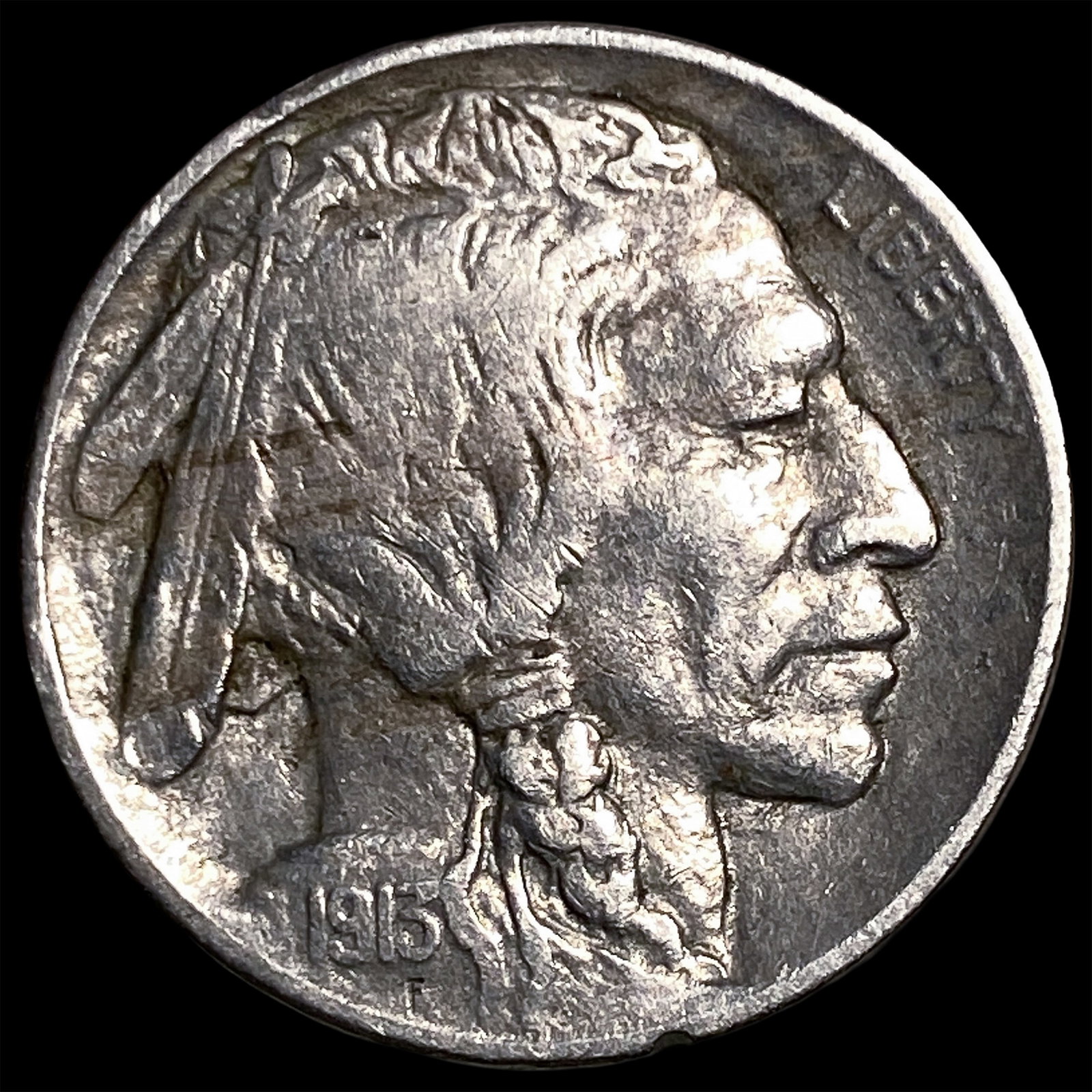 1915-D Buffalo Nickel CLOSELY UNCIRCULATED: 1915-D Buffalo Nickel CLOSELY UNCIRCULATED