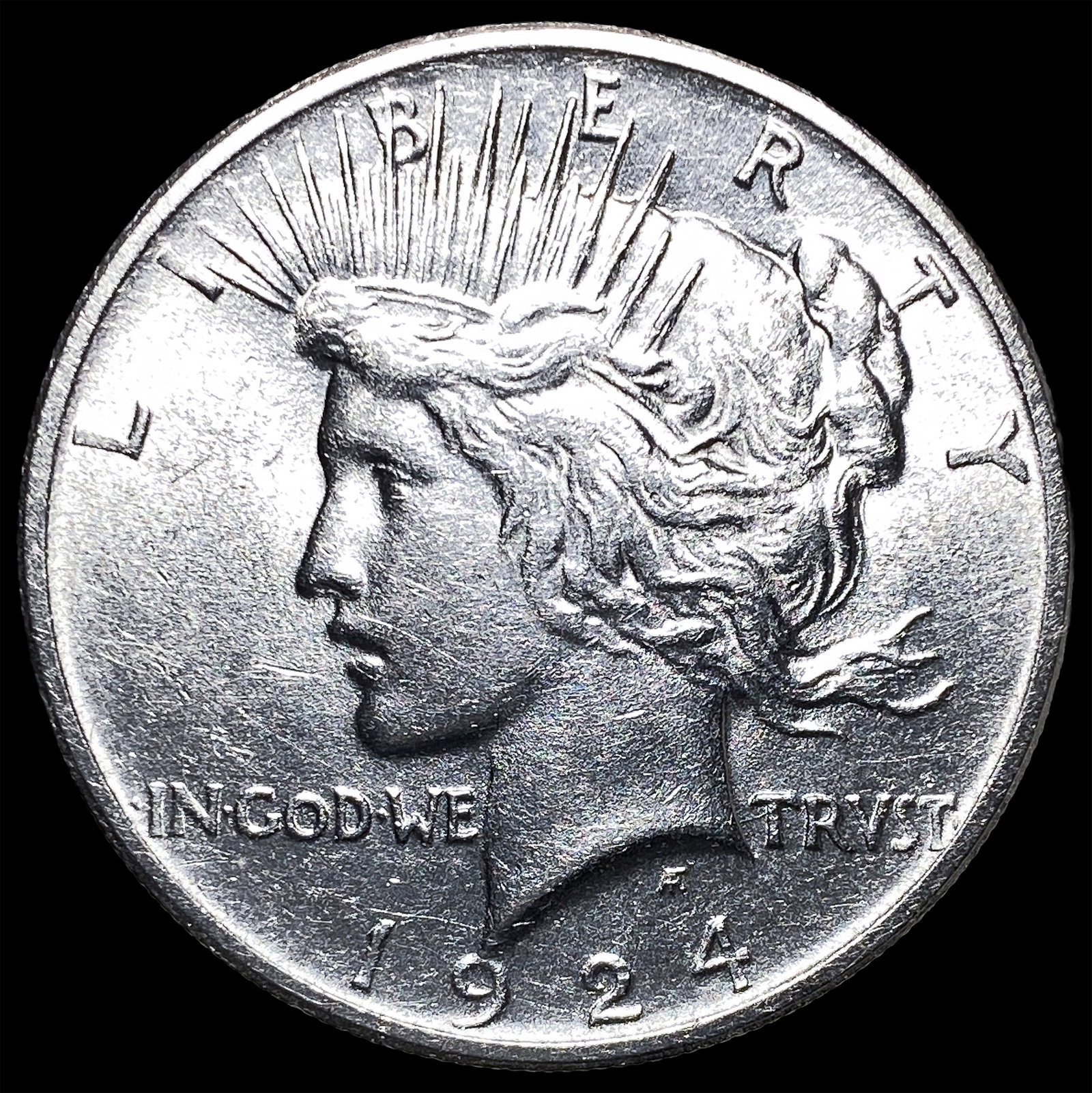 1924 Silver Peace Dollar UNCIRCULATED: 1924 Silver Peace Dollar UNCIRCULATED