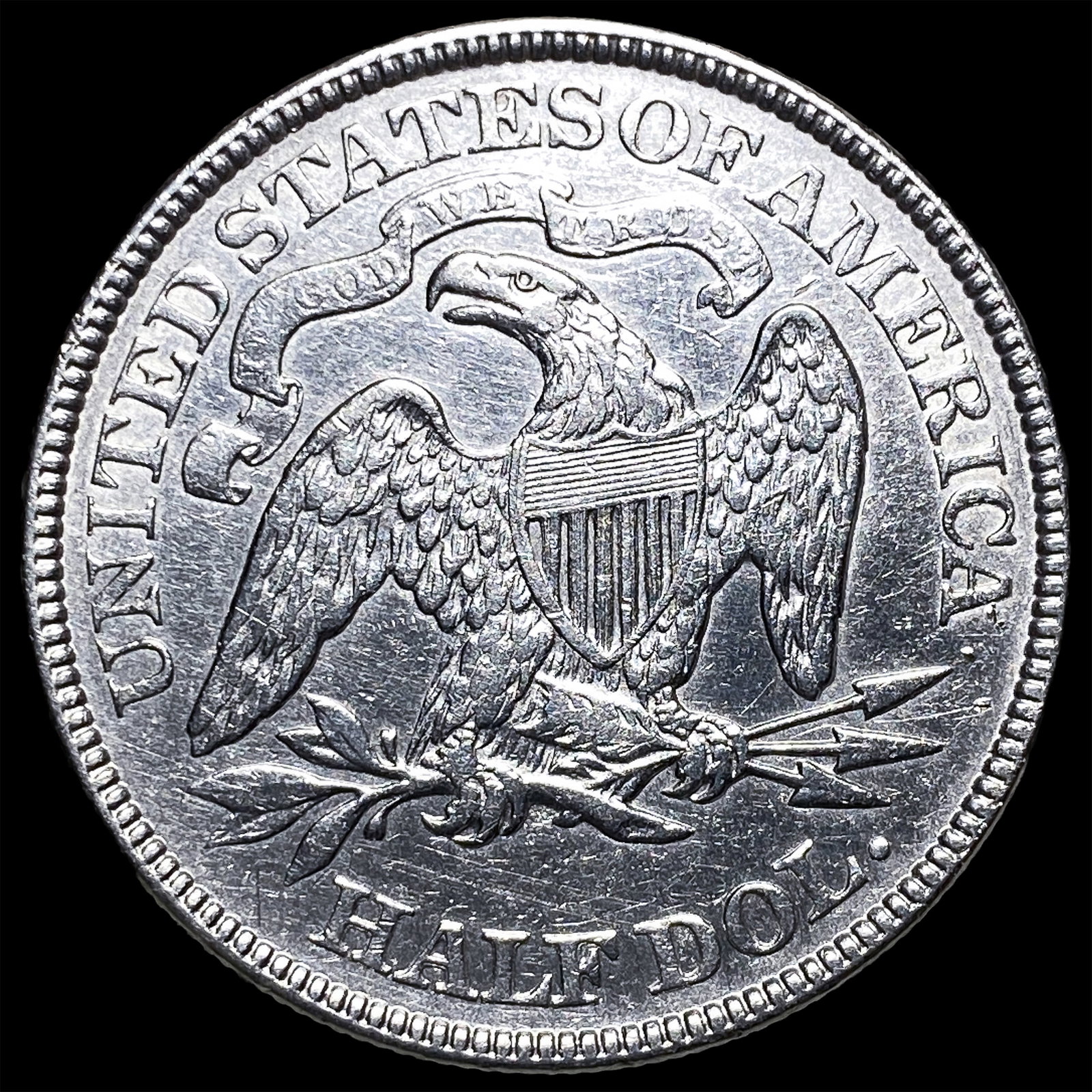 1874 Seated Liberty Half Dollar CLOSELY UNCIRCULATED - 2