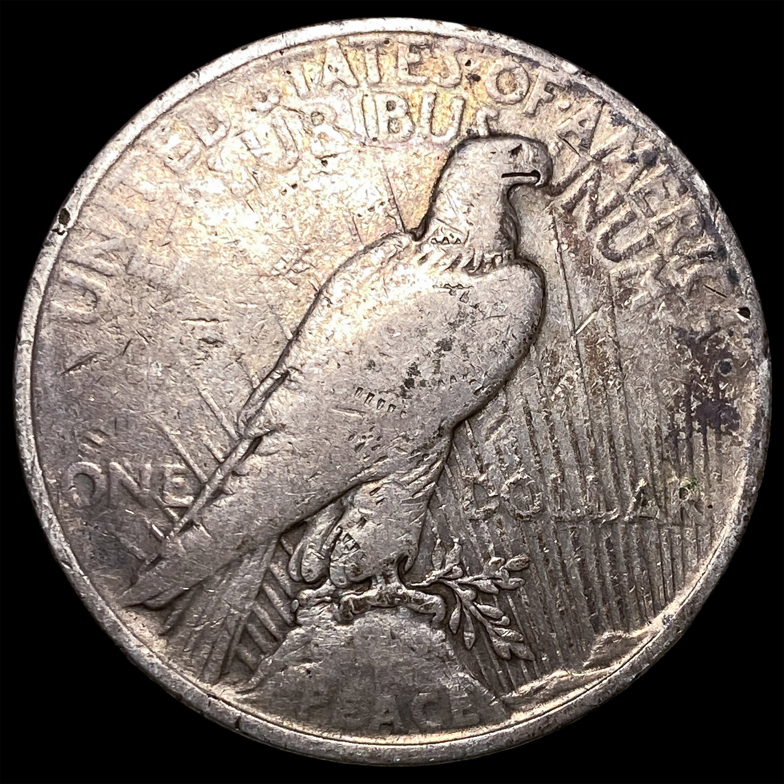 1922 Silver Peace Dollar ABOUT UNCIRCULATED - 2